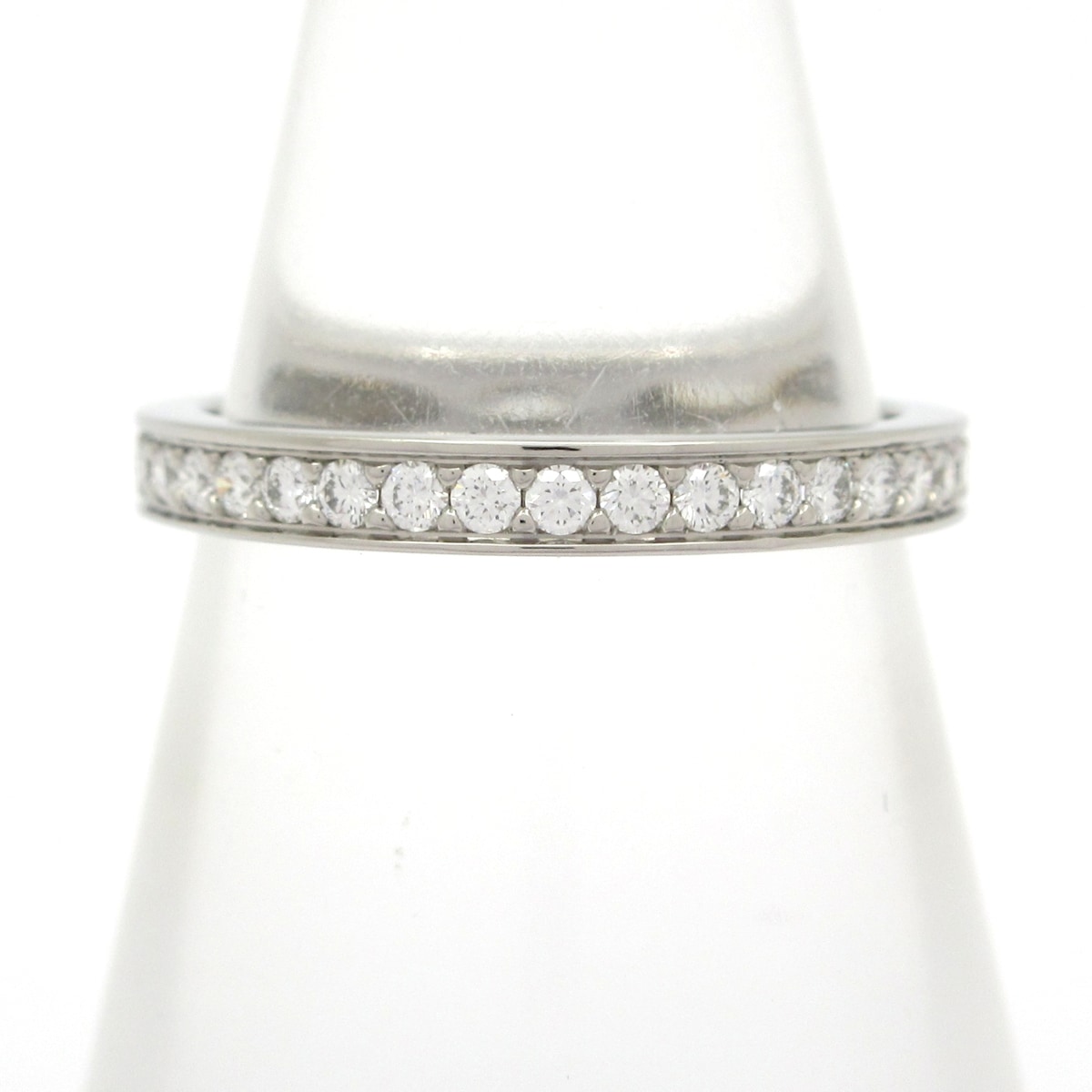 【新着】【中古】Cartier(カルティエ) バレリーナウェディングリング リング フルダイヤ Pt950×ダイヤモンド