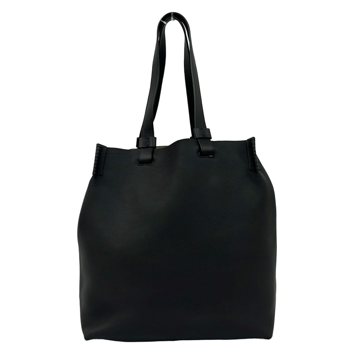 【新着】【中古】BONASTRE(ボナストレ) トートバッグ 黒 レザー 22,752円
