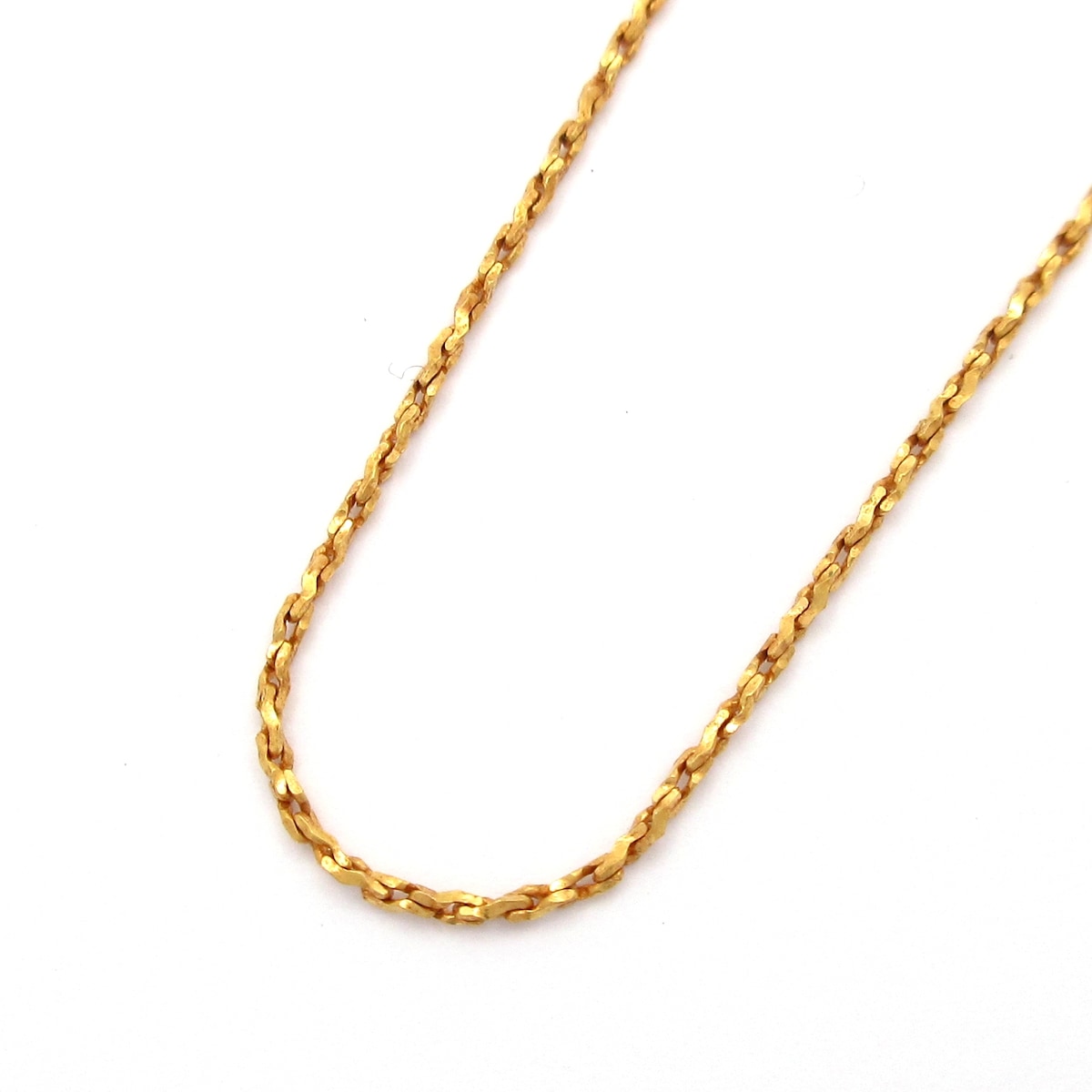 【新着】【中古】4℃(ヨンドシー) ネックレス K18YG