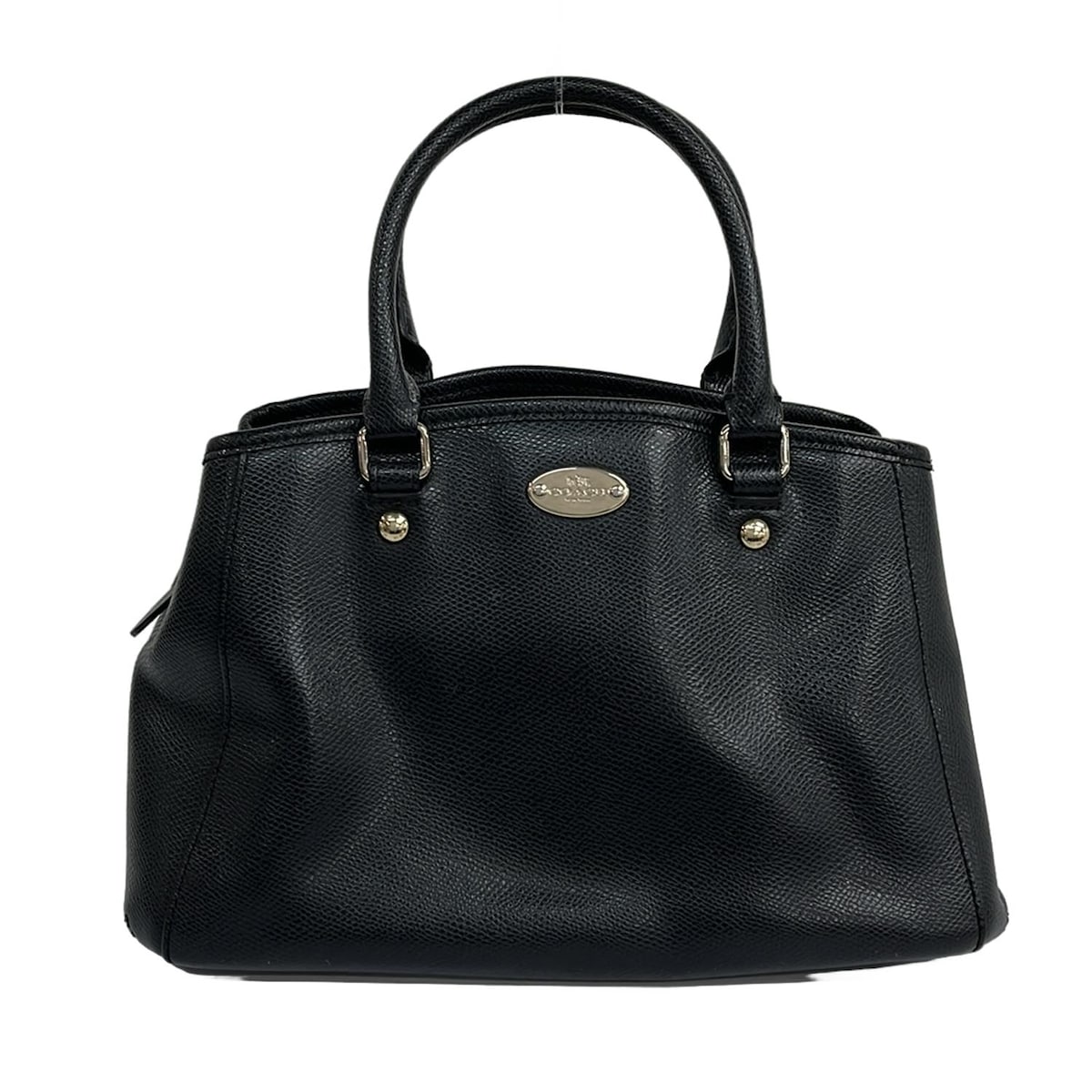 【新着】【中古】COACH(コーチ) トートバッグ 黒 レザー