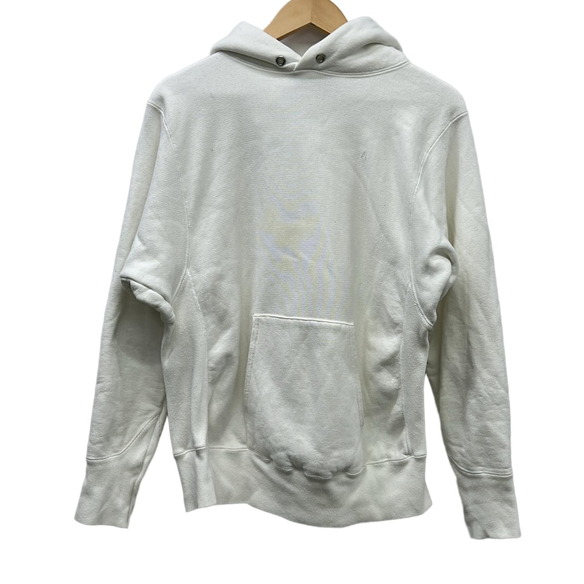【新着】【中古】ATON(エイトン) パーカー 長袖/プルオーバー 白