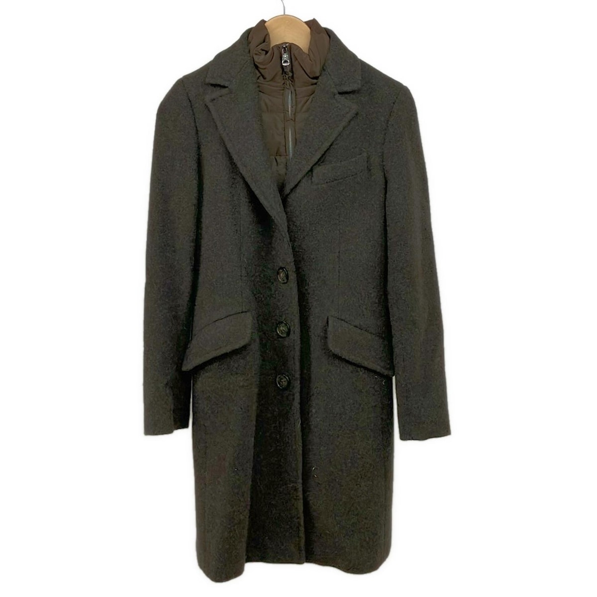 【新着】【中古】Max MaraWEEKEND(マックスマーラウィークエンド) コート 長袖/秋/冬 ダークブラウン