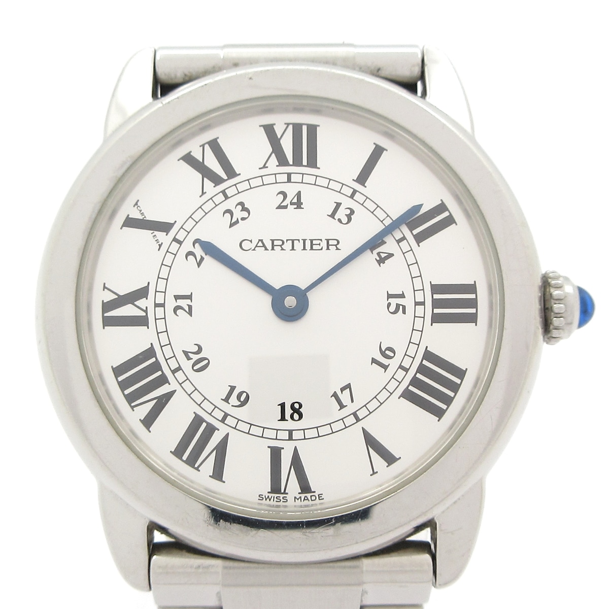 【新着】【中古】Cartier(カルティエ) ロンドソロSM 腕時計 SS シルバー
