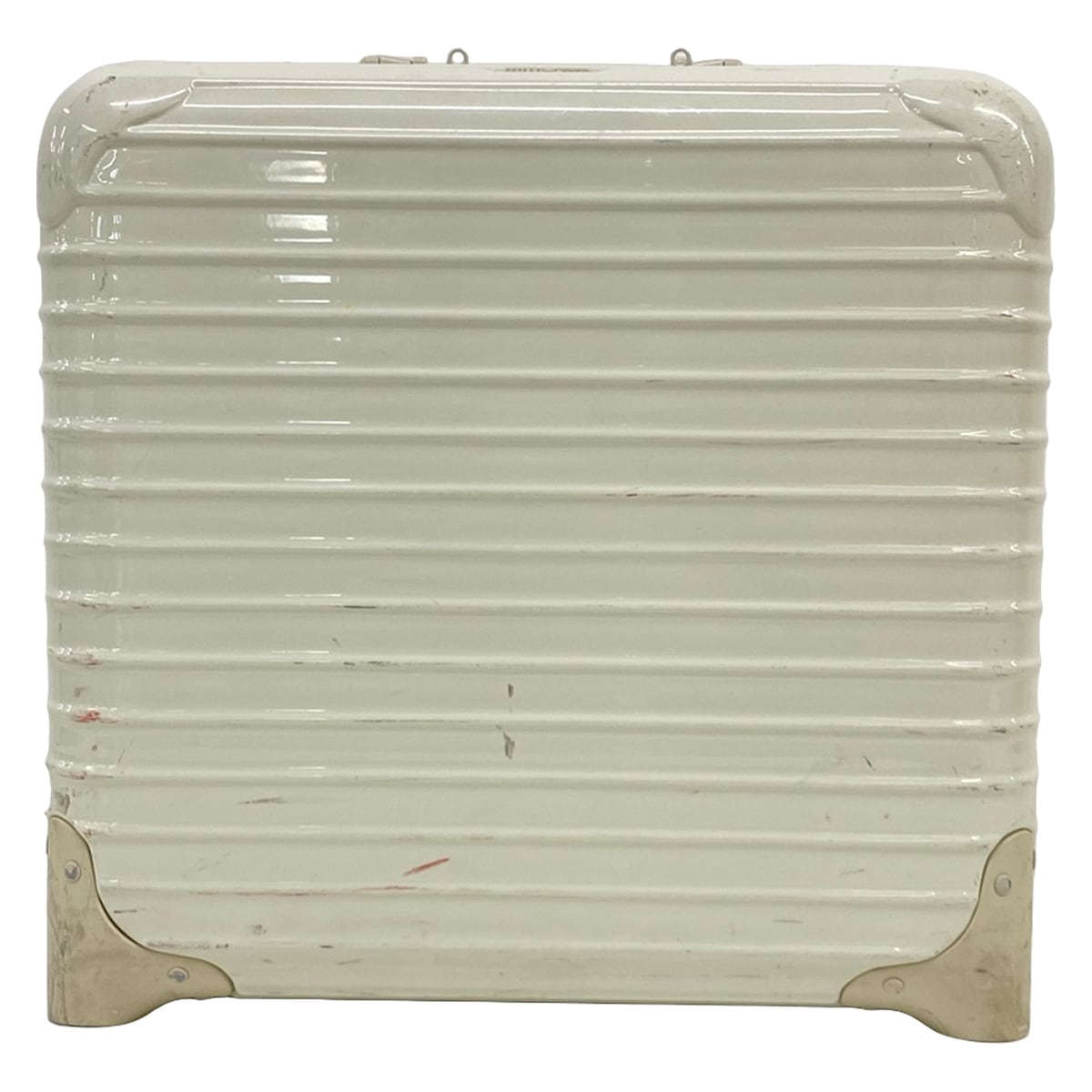 【新着】【中古】RIMOWA(リモワ) SALSA ECRU/サルサ エクリュ キャリーバッグ ユナイテッドアローズ別注/商行為路面電車/2輪/TSA鍵を掛ける携帯電話【000】 象牙色