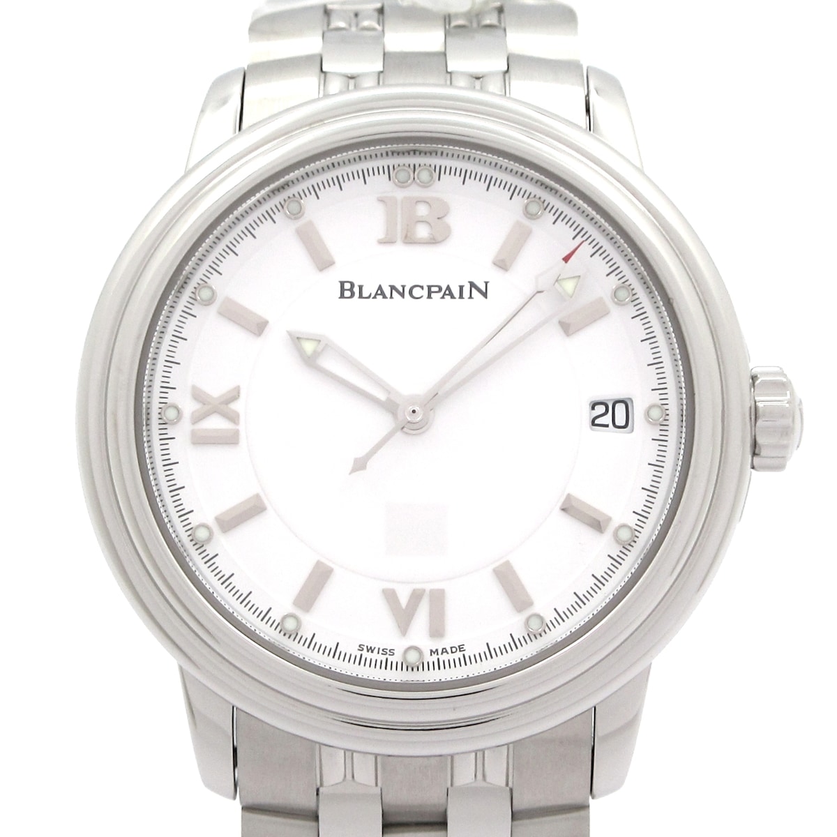 【新着】【中古】BLANCPAIN(ブランパン) レマン ウルトラスリム デイト 腕時計 SS/2025.11OH済み 白 325,429円