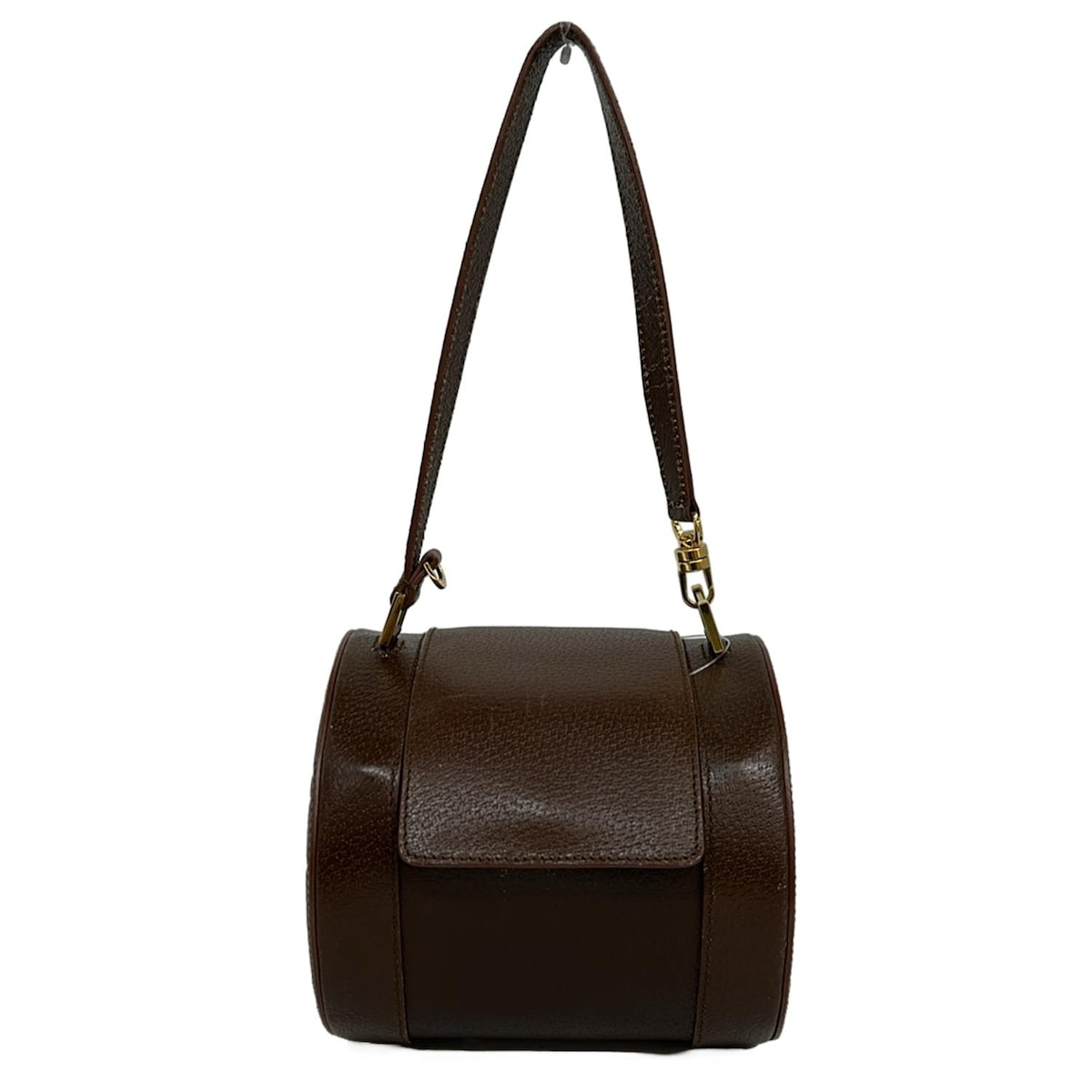 【新着】【中古】BVLGARI(ブルガリ) B-zero1 ハンドバッグ ダークブラウン レザー