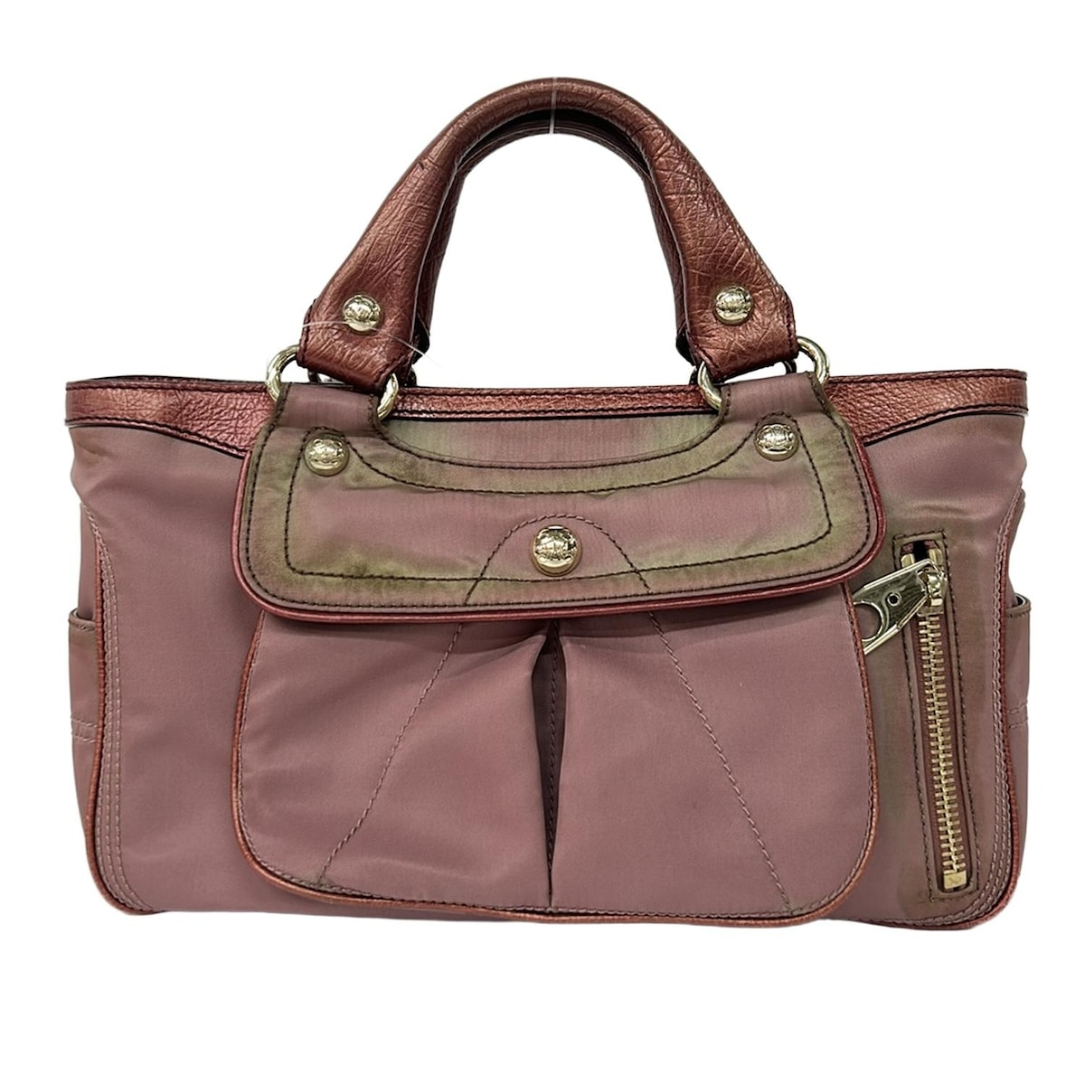 【新着】【中古】CELINE(セリーヌ) ハンドバッグ レッド レザー｜ブランディア　店