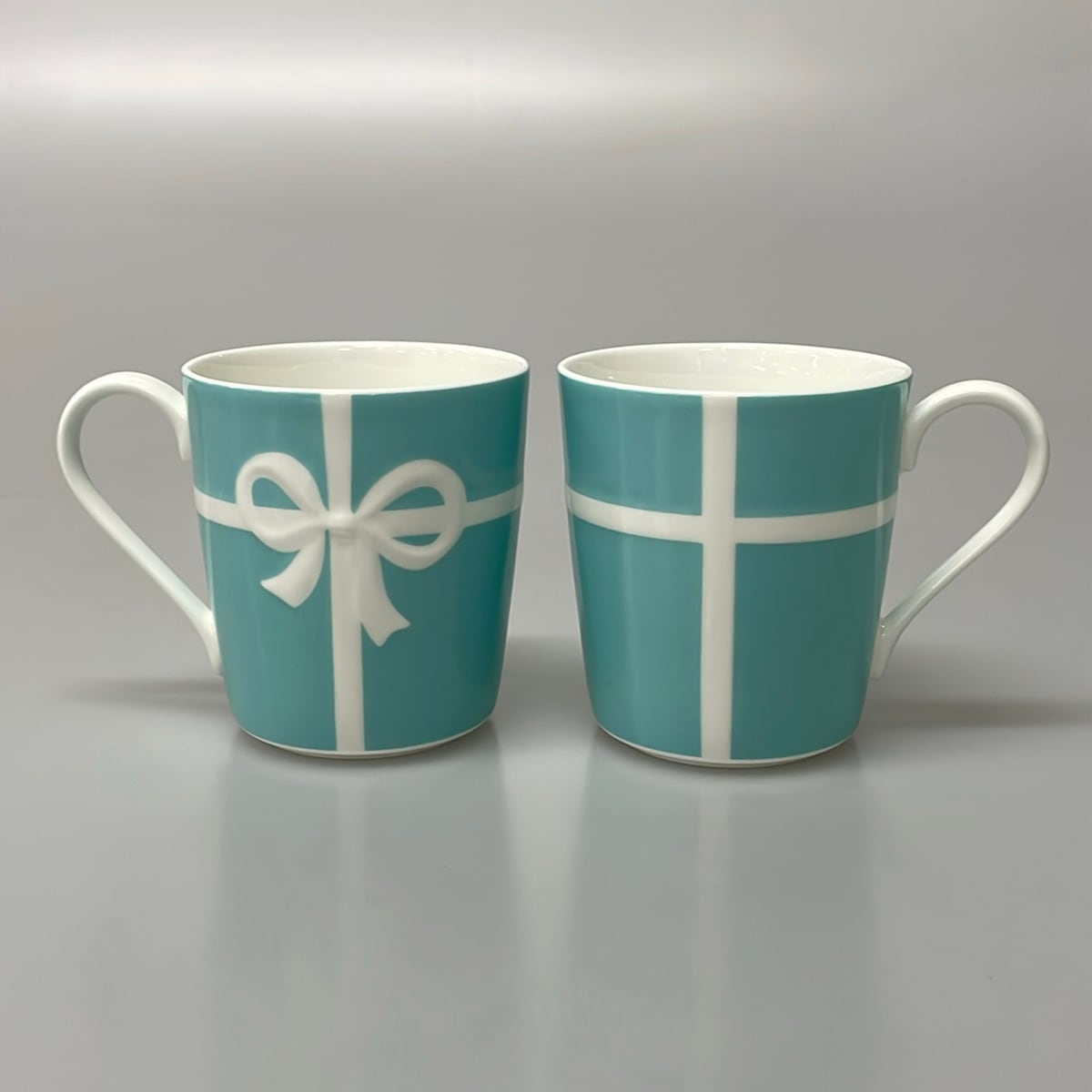 【新着】【中古】TIFFANY\u0026Co.(ティファニー) 青碧洋弓 カップ カップ×2点 点火装置青碧×白