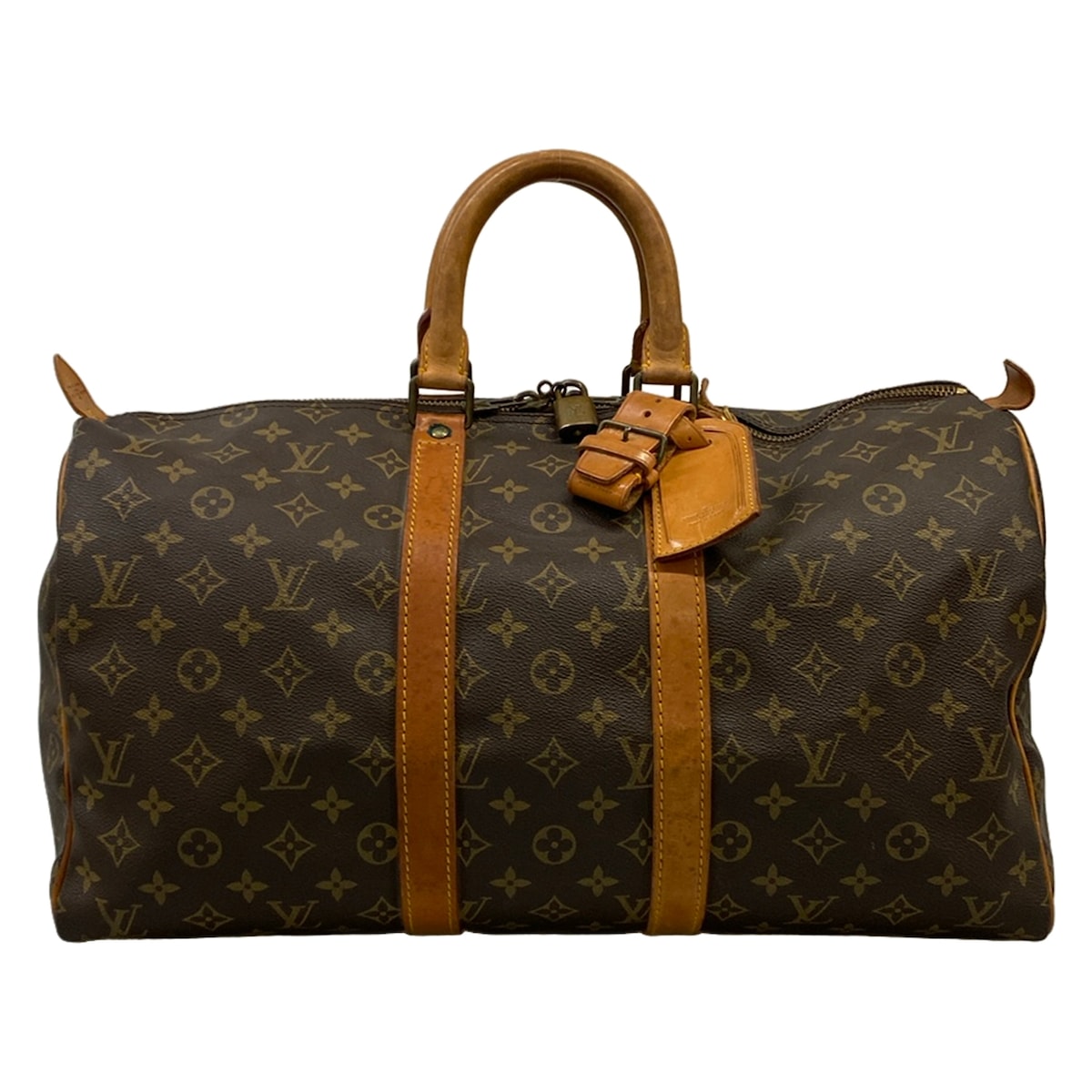 【中古】LOUIS VUITTON(ルイヴィトン) キーポル45 ボストンバッグ