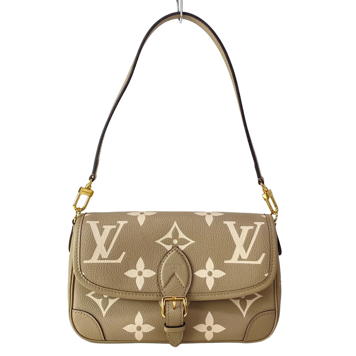 【新着】【中古】LOUIS VUITTON(ルイヴィトン) ディアヌ ショルダーバッグ トゥルトレールクレーム  なめし革、牛皮