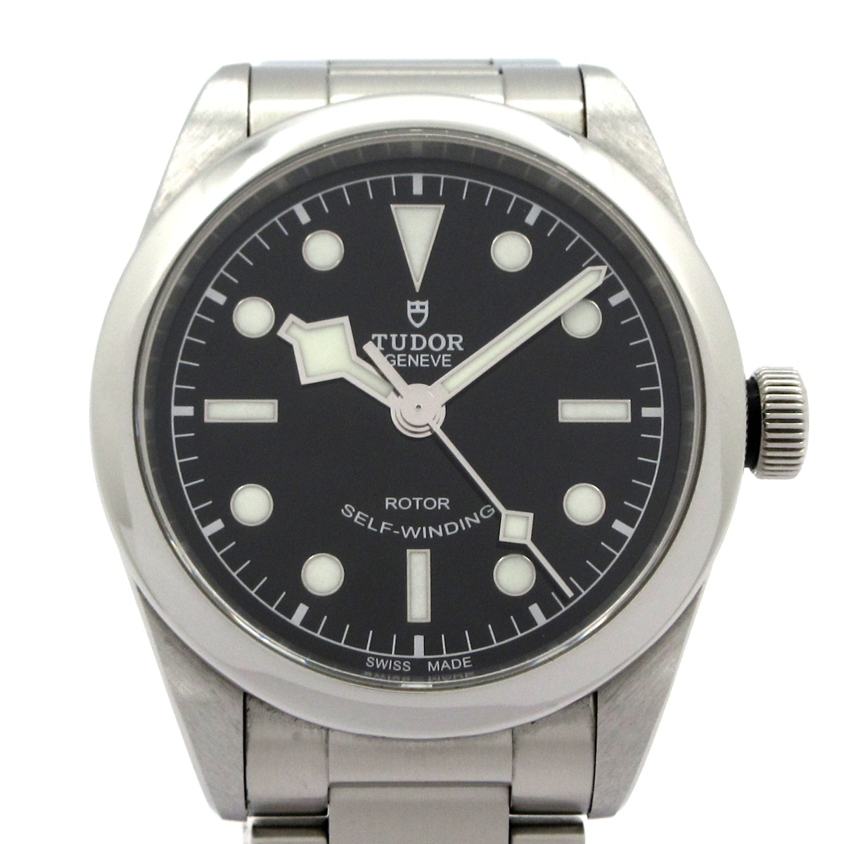 【中古】TUDOR(チューダー/チュードル) ヘリテージ 黒いことベイ 36 ウォッチ SS/10一こま+其れは其れは2一こま 黒