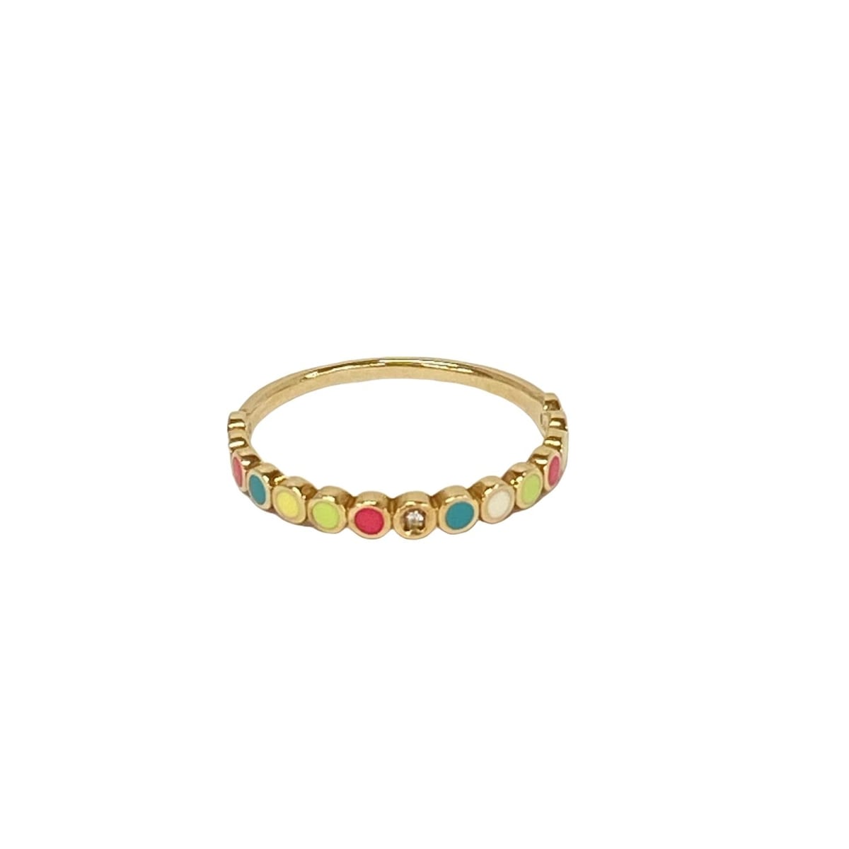 【新着】【中古】STAR JEWELRY(スタージュエリー) リング 0.004カラット K10×ダイヤモンド
