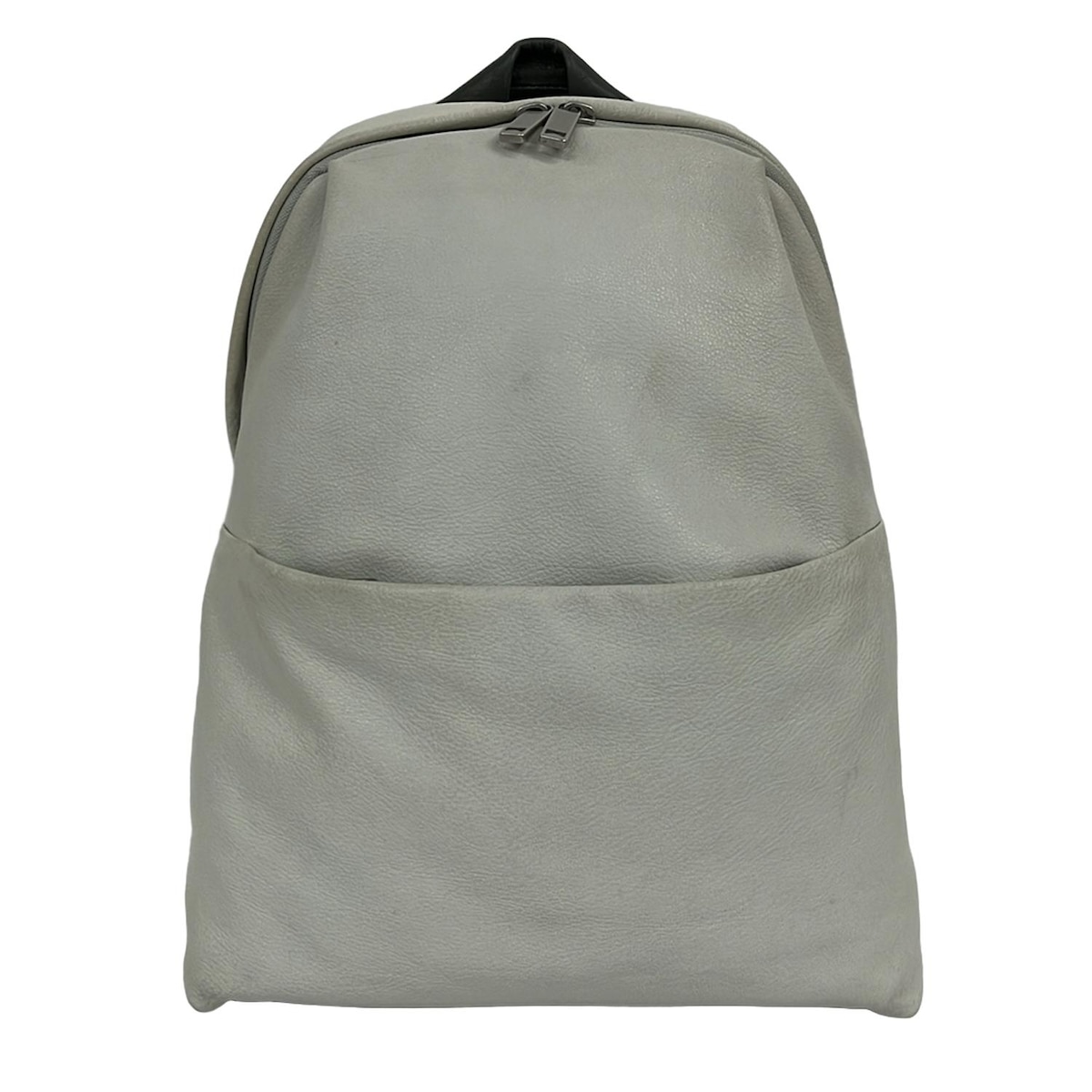【新着】【中古】CAMPER(カンペール) リュックサック ライトグレー レザー