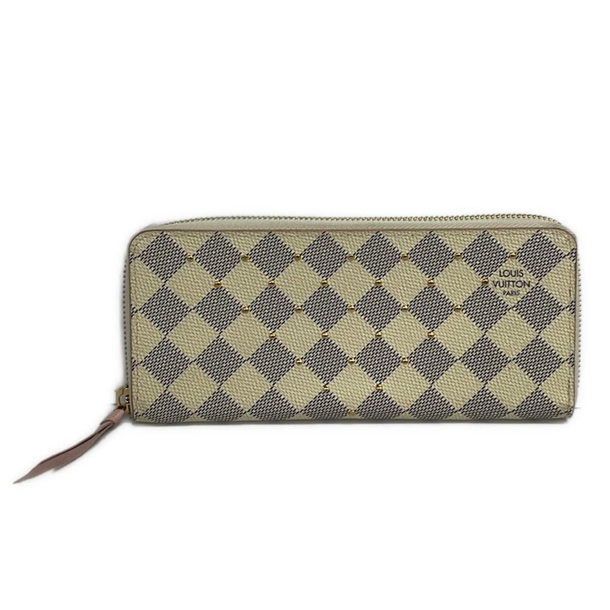 【中古】LOUIS VUITTON(ルイヴィトン) ポルトフォイユクレマンス 長札入れ ローズバレリーヌ