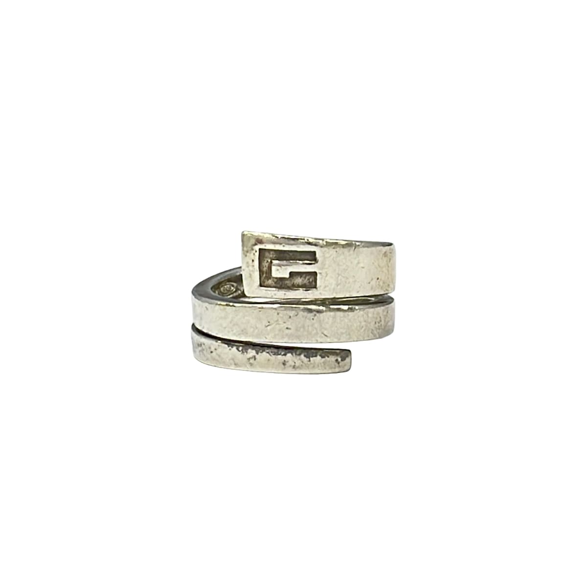 【新着】【中古】GUCCI(グッチ) Gスネーク リング スパイラル シルバー｜ブランディア　店