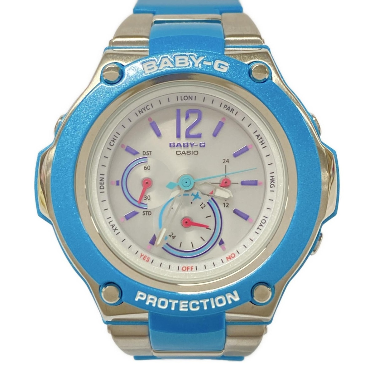 【新着】【中古】CASIO(カシオ) Baby-G 腕時計 タフソーラー/電波 シルバー