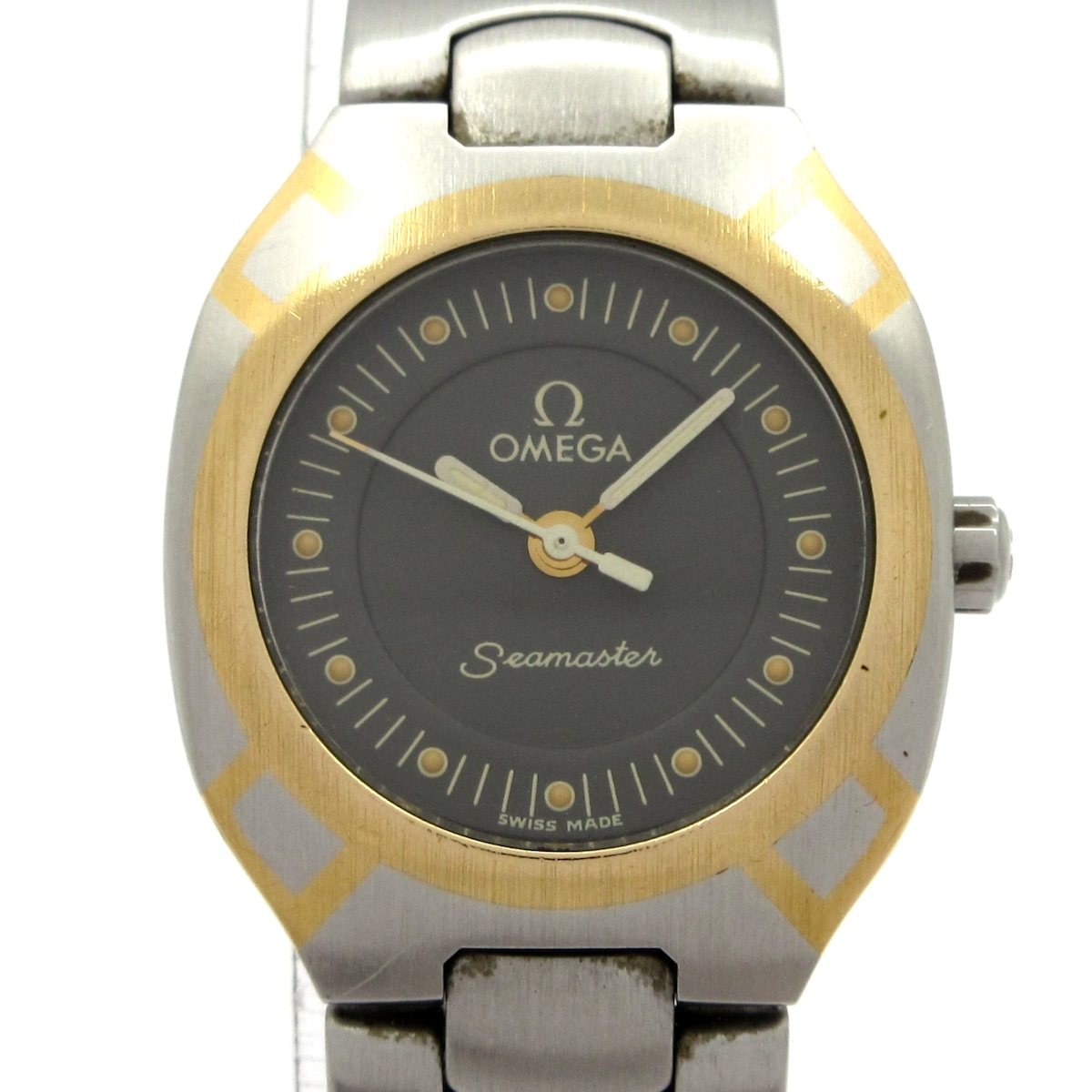 【中古】OMEGA(オメガ) シーマスター ポラリス 腕時計 ダークグレー|ブランディア 店