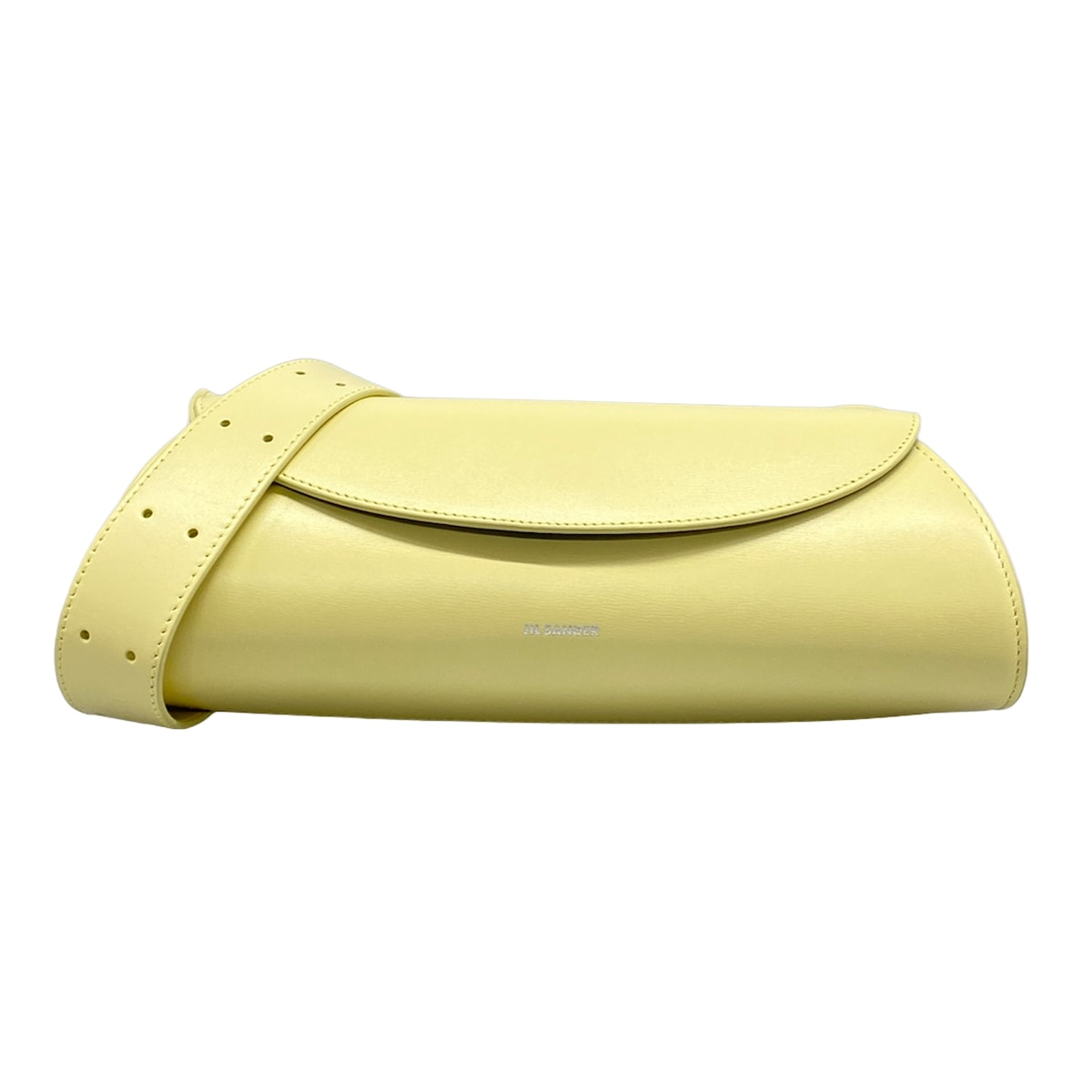 【中古】JILSANDER(ジルサンダー) カンノーロ スモール ショルダーバッグ ともし火黄色 なめし革
