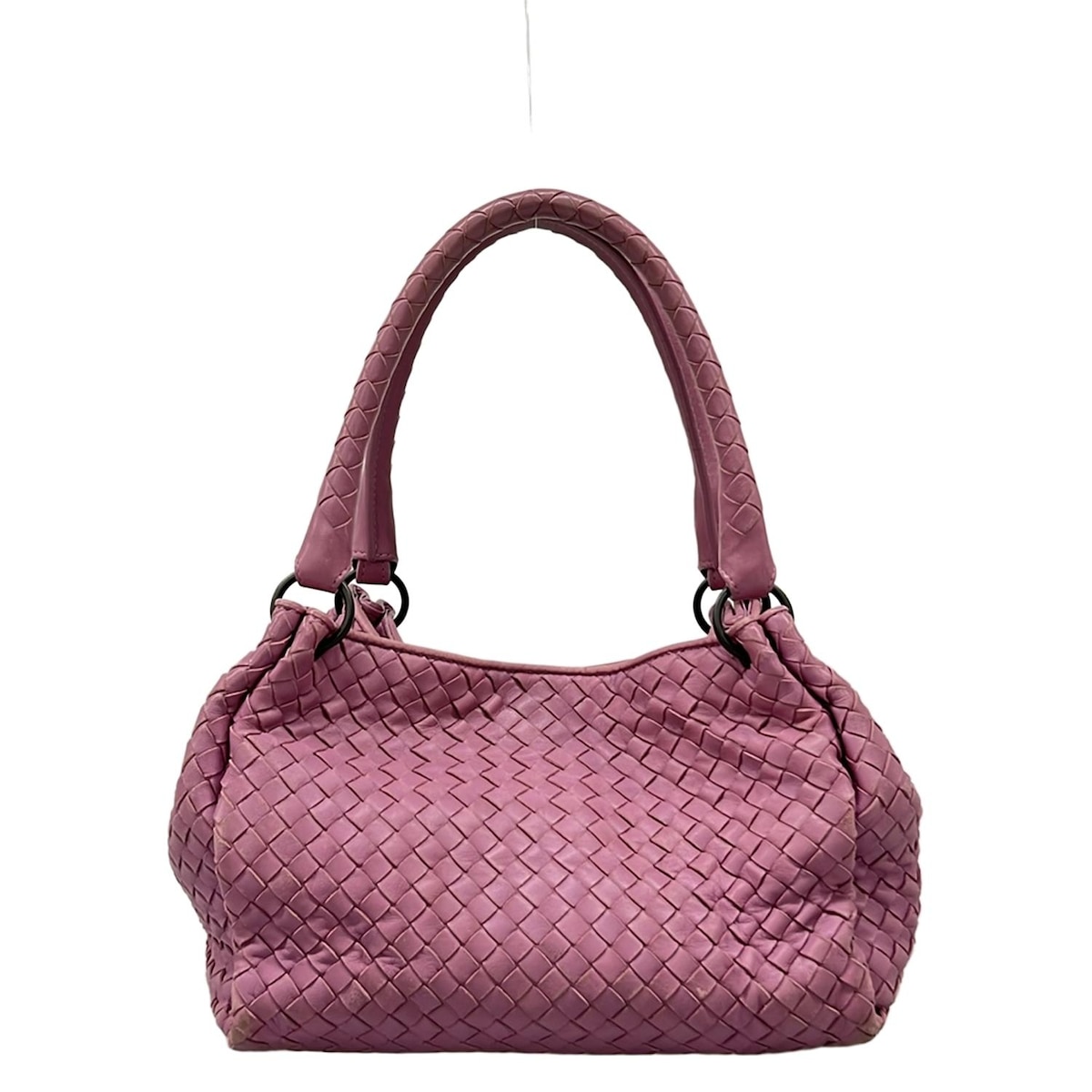 【新着】【中古】BOTTEGA VENETA(ボッテガヴェネタ) パラシュートバッグ トートバッグ ピンク レザー 60,887円