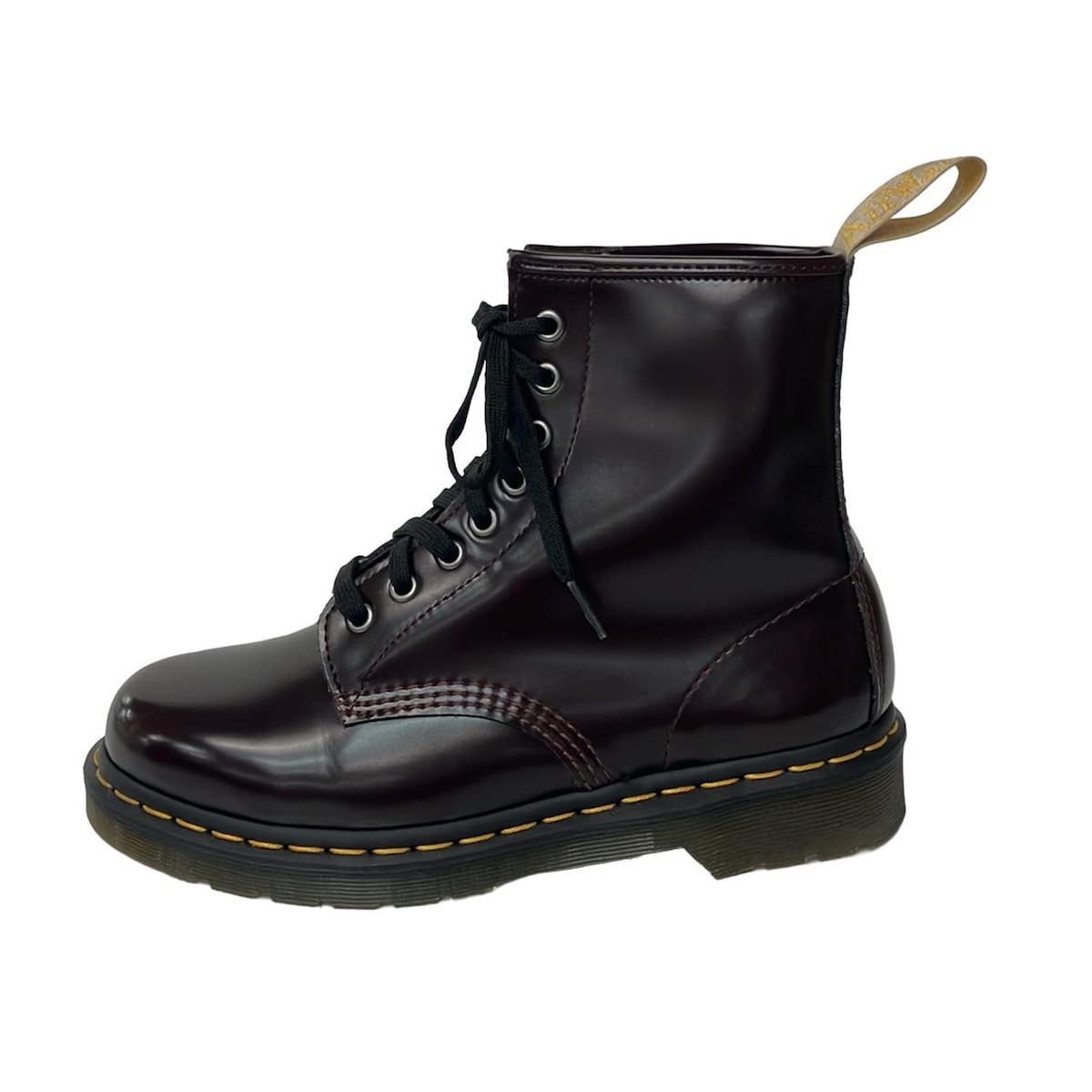 【新着】【中古】Dr.Martens(ドクターマーチン) ショートブーツ レースアップ ボルドー レザー