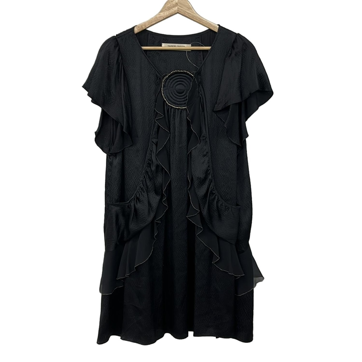 【新着】【中古】TSUMORI CHISATO(ツモリチサト) ワンピース 黒