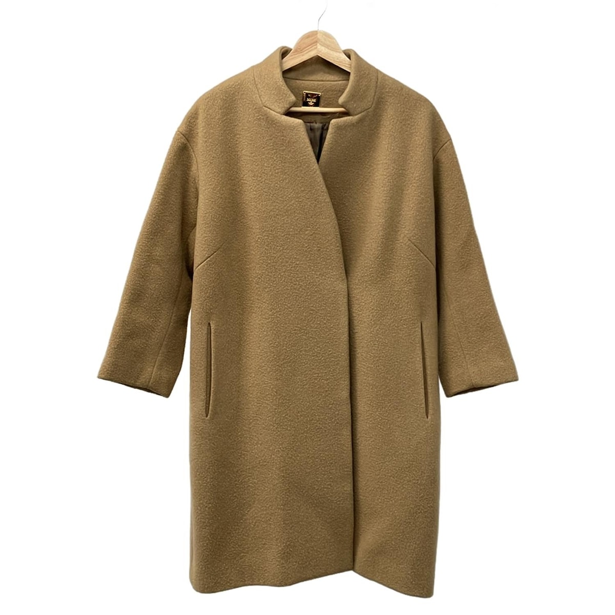 【新着】【中古】MUSE de DEUXIEME CLASSE(ミューズデドゥーズィエムクラス) コート 長袖/秋/冬 ベージュ