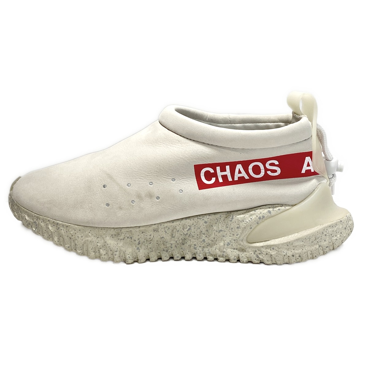 【中古】NIKE(ナイキ) モックフロー SP シューズ ライトグレー×レッド×白