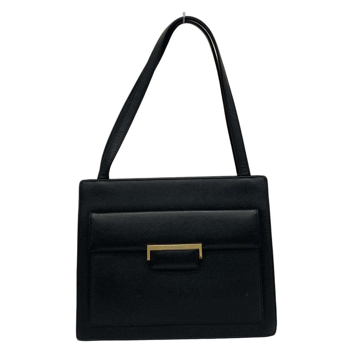 【新着】【中古】YvesSaintLaurent(イヴサンローラン) ショルダーバッグ 黒 レザー