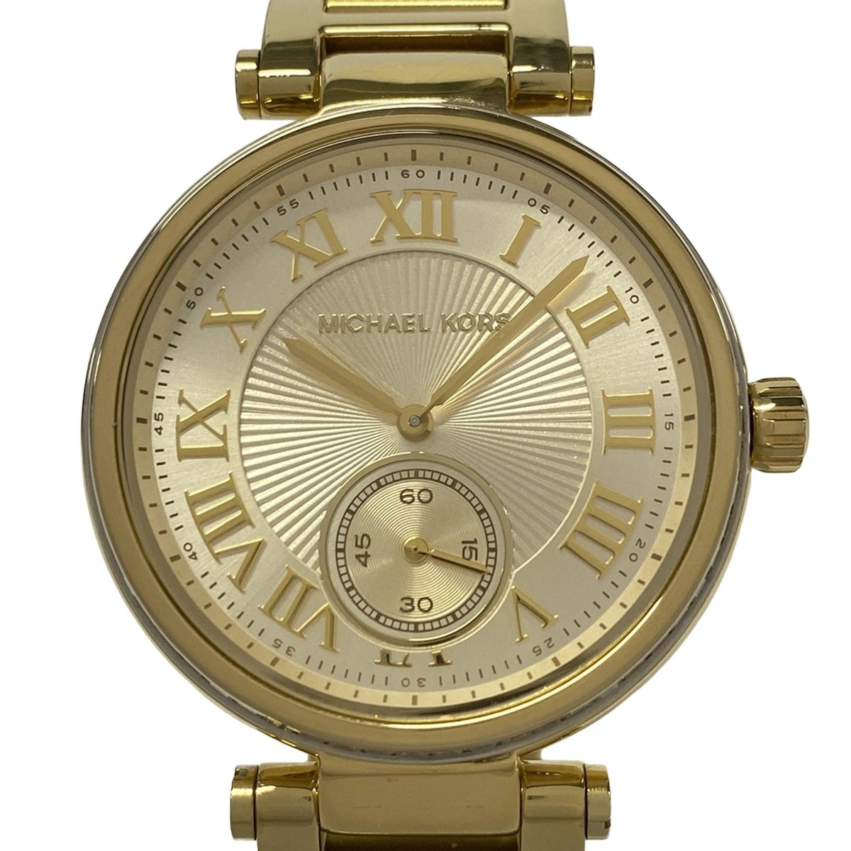 【新着】【中古】MICHAEL KORS(マイケルコース) 腕時計 ゴールド