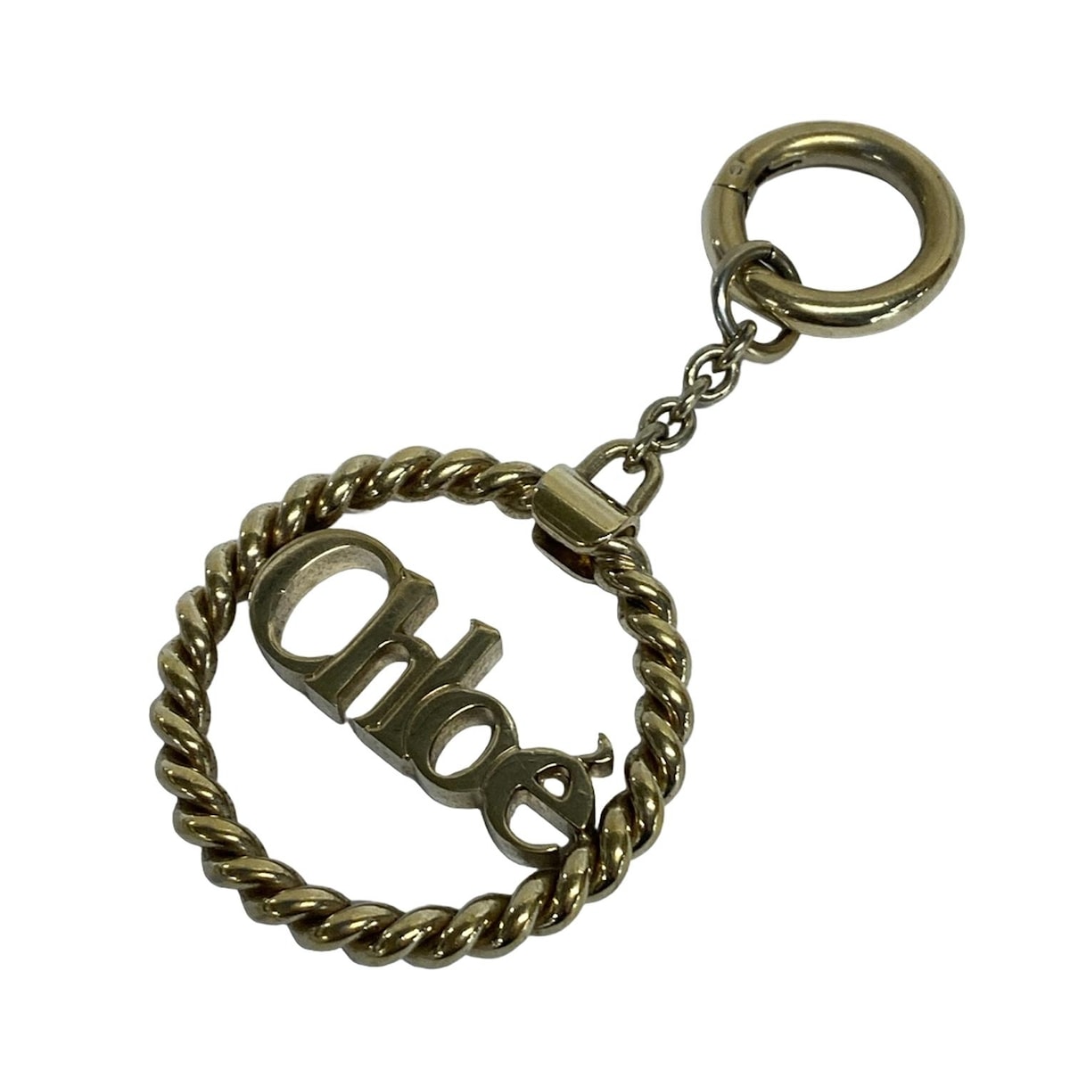 【新着】【中古】Chloe(クロエ) キーホルダー(チャーム) ゴールド