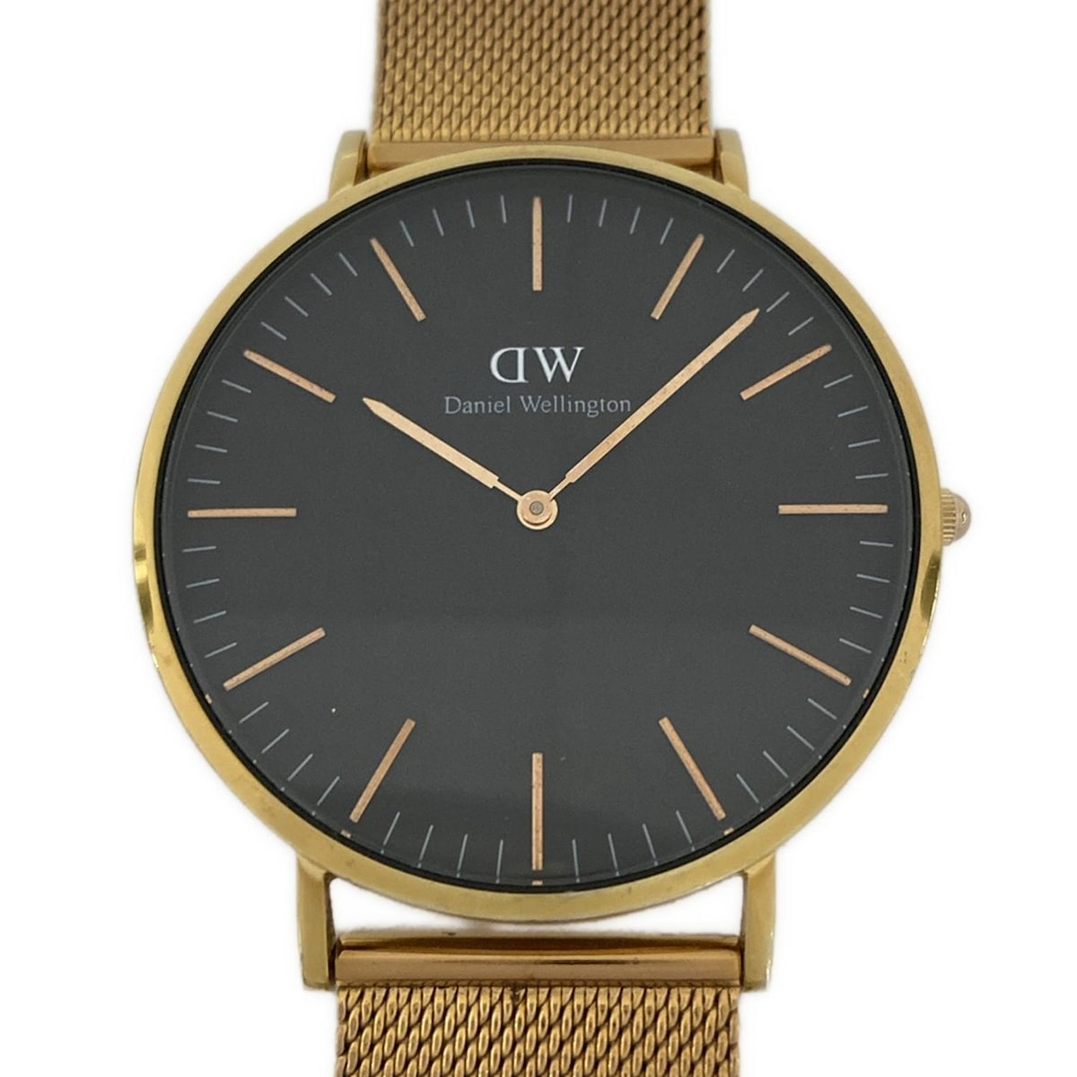 【新着】【中古】Daniel Wellington(ダニエルウェリントン) 腕時計 黒
