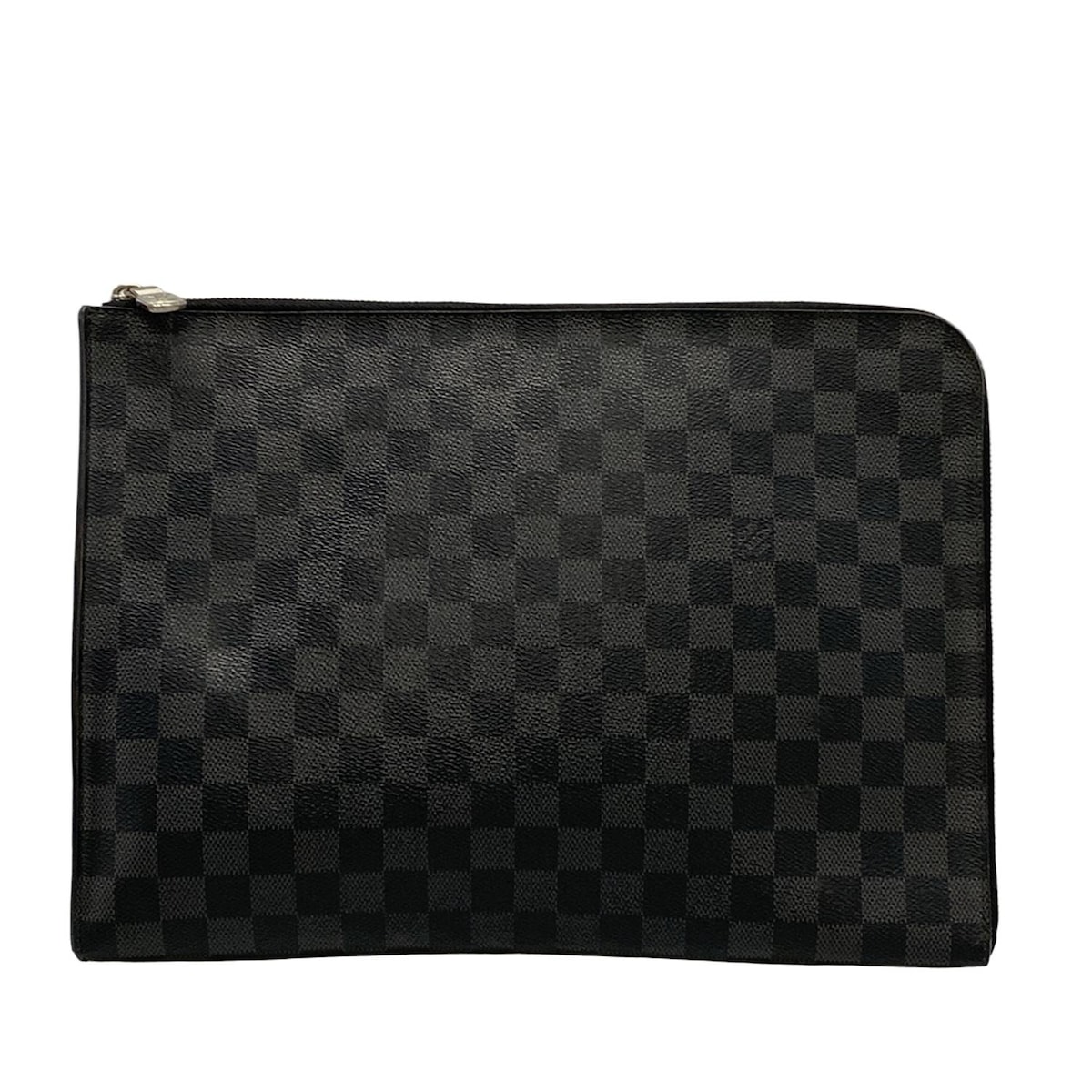 【中古】LOUIS VUITTON(ルイヴィトン) ポシェットワット秒GMNM クラッチペダル御徒面子 ダミエグラフィット