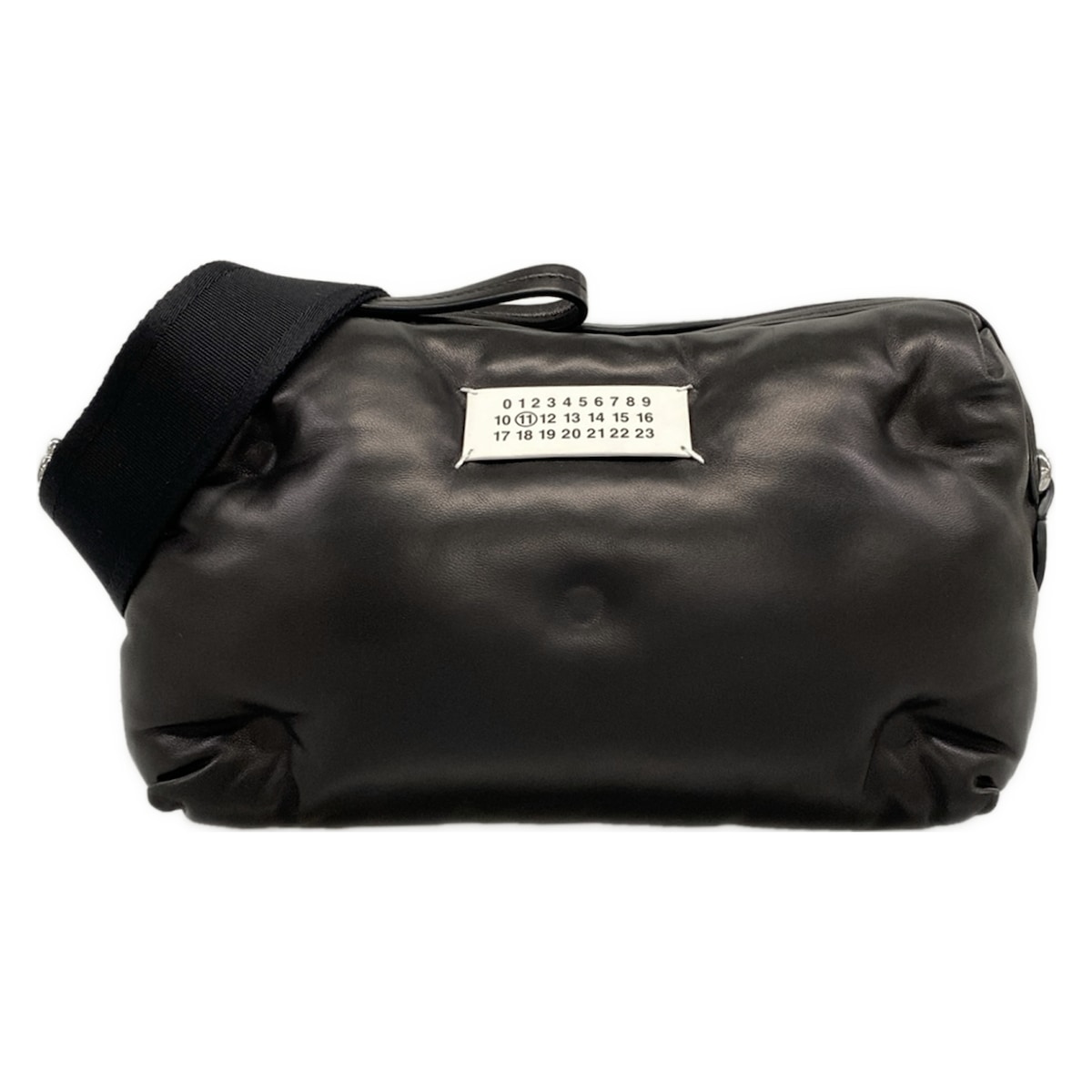 【中古】Maison Margiela(メゾンマルジェラ) グラムスラム ショルダーバッグ 黒 レザー｜ブランディア　店