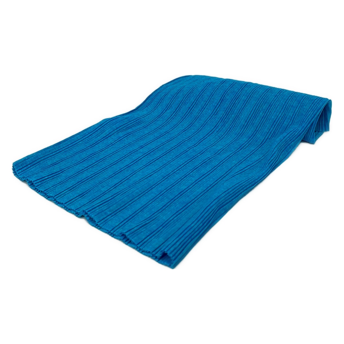 【新着】【中古】PLEATS PLEASE(筋目プリーズ) 消音装置 スヌード/筋目 青色