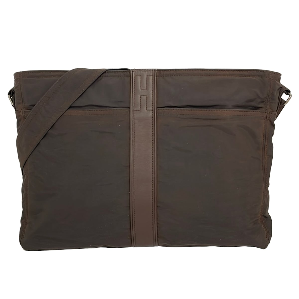 【新着】【中古】HERMES(エルメス) アカプルコバサス ショルダーバッグ 赤銅色 なめし革