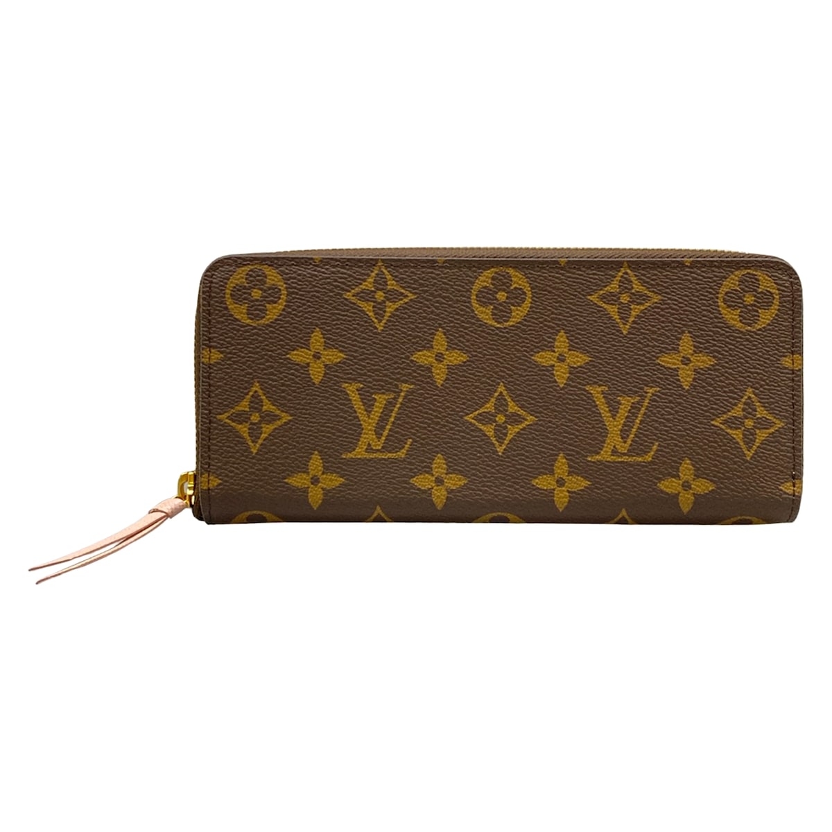 【中古】LOUIS VUITTON(ルイヴィトン) ポルトフォイユクレマンス 長紙入れ サクラ色・バレリーヌ