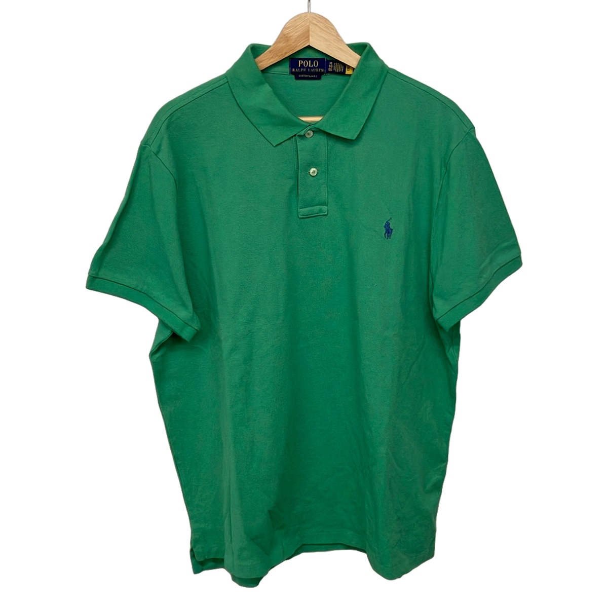【新着】【中古】POLObyRalphLauren(ポロラルフローレン) 半袖スポーツシャツ 緑であること