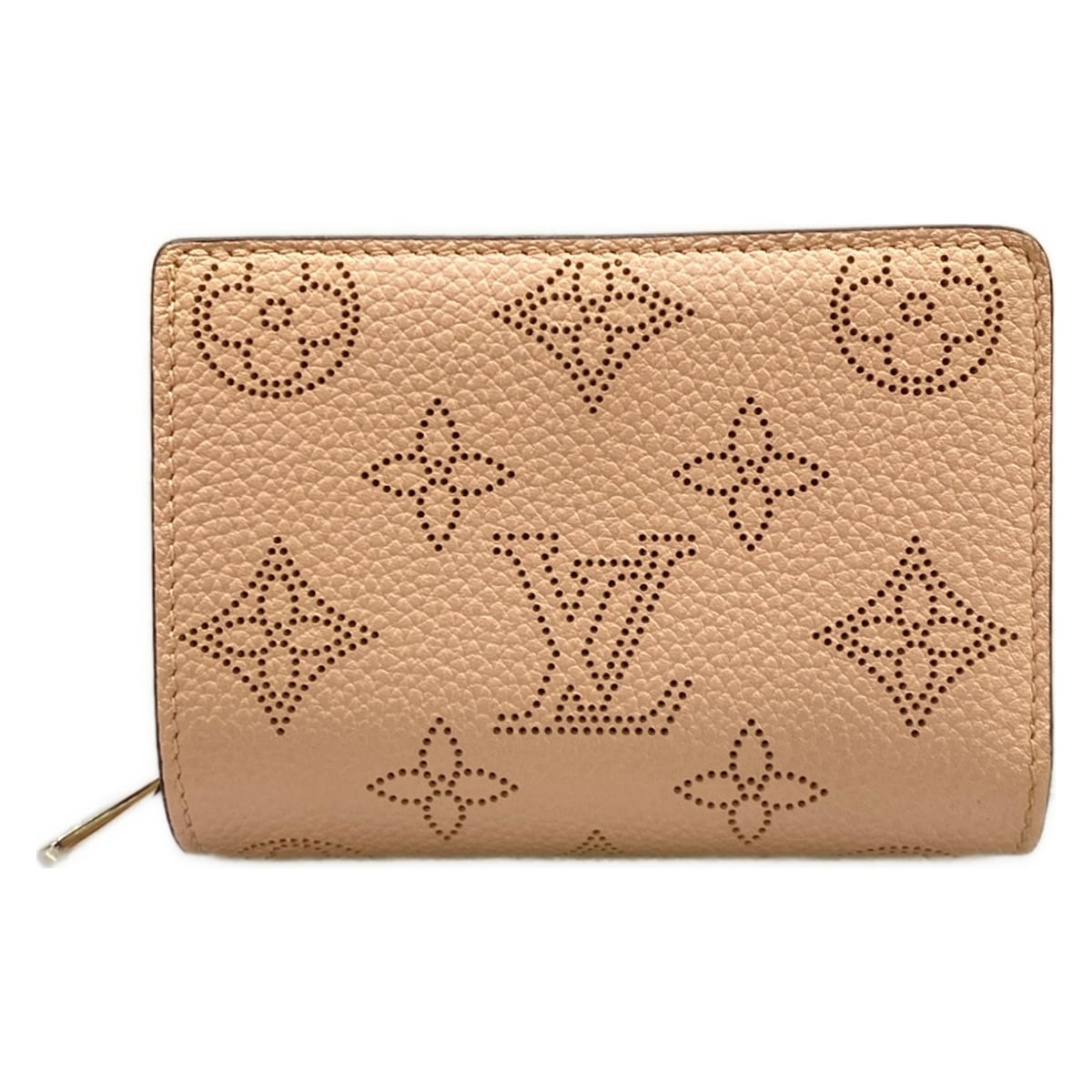 【中古】LOUIS VUITTON(ルイヴィトン) ポルトフォイユクレア 2つ折り紙入れ ジャスミンサクラ色 なめし革、牛皮