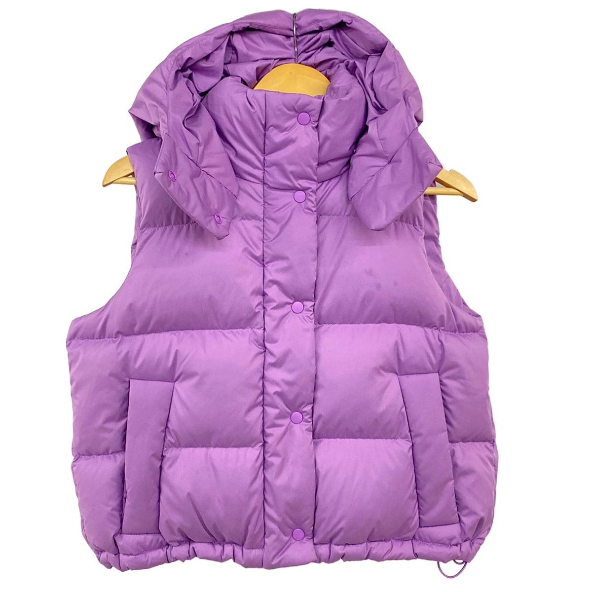 【新着】【中古】lululemon(ルル檸檬) 落ちこむより良い 遊撃手丈/ボンネット着脱可/秋/冬 パープル