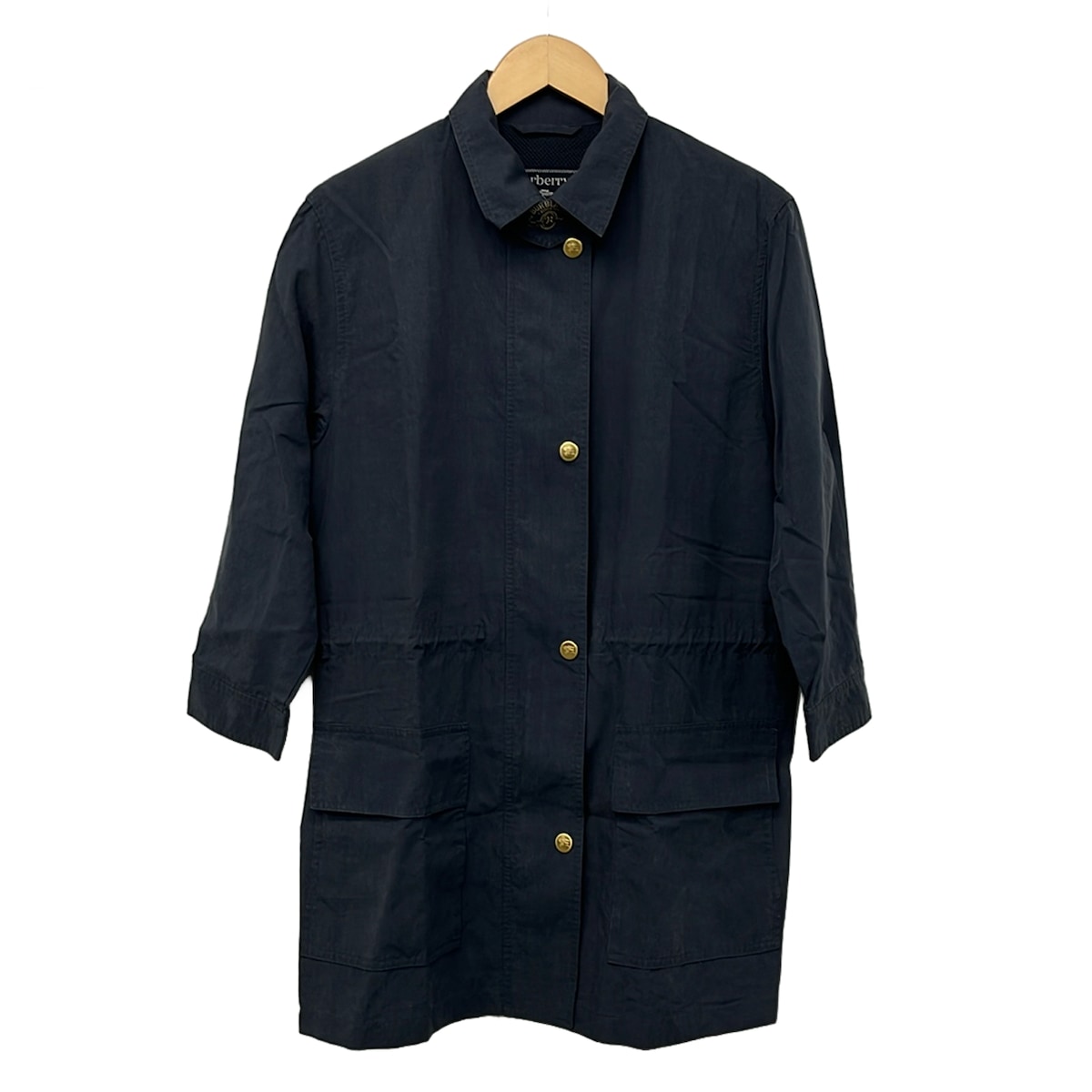 【新着】【中古】Burberry\u0027s(バーバリーズ) 厚地の外套 長袖/ジップアップ/春/秋 米国海軍