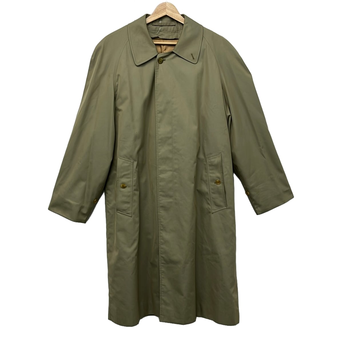 【新着】【中古】Burberry's(バーバリーズ) コート 長袖/秋/冬 カーキ