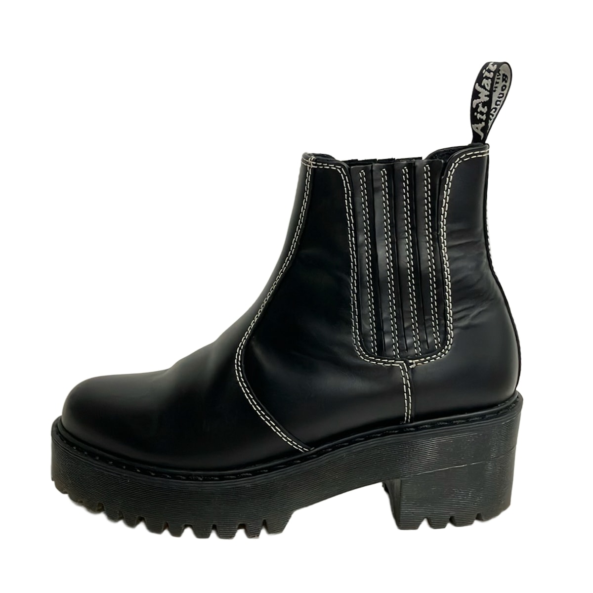 【新着】【中古】Dr.Martens(ドクターマーチン) ショートブーツ 黒 レザー