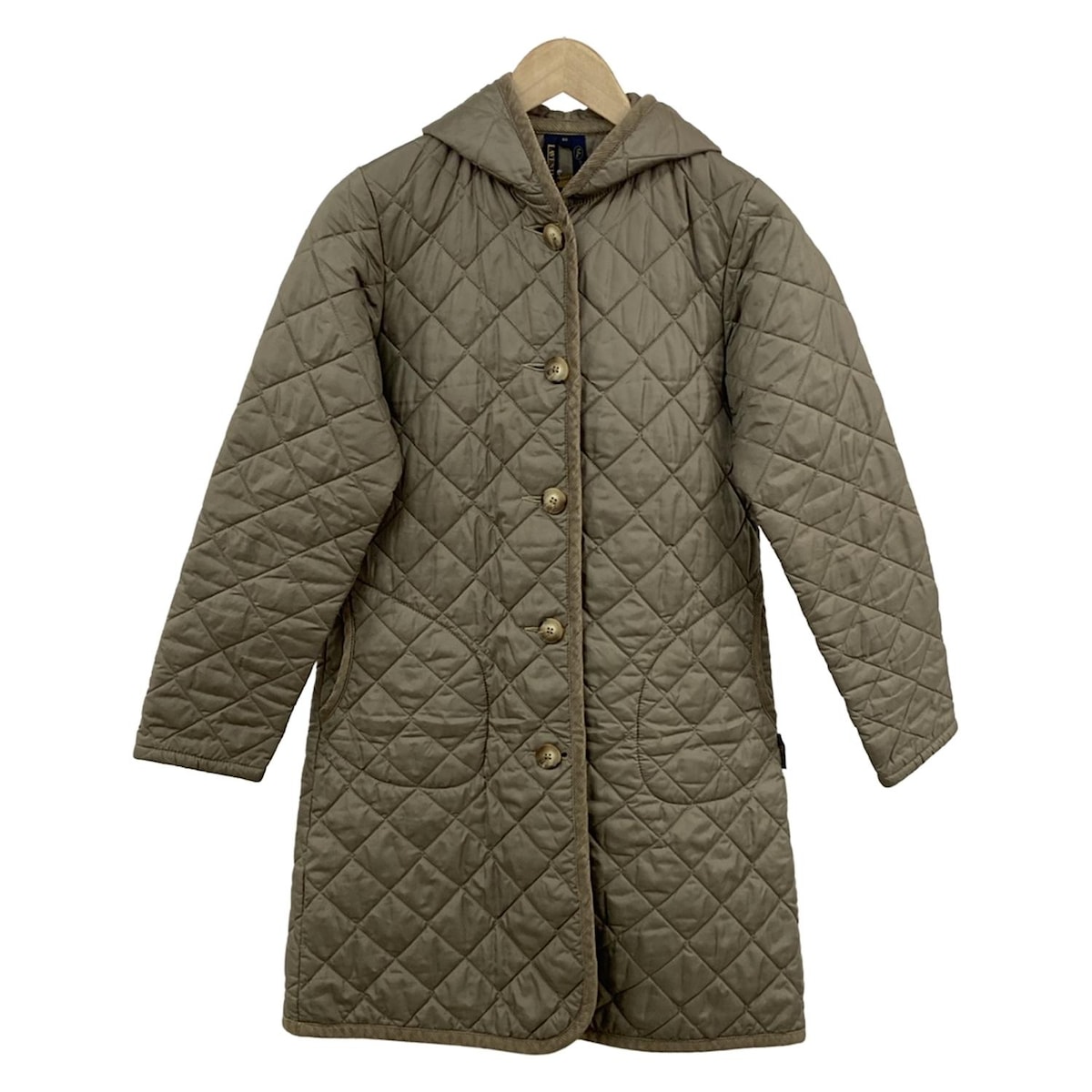 【新着】【中古】LAVENHAM(ラベンハム) コート 長袖/キルティング/中綿/冬 ライトブラウン
