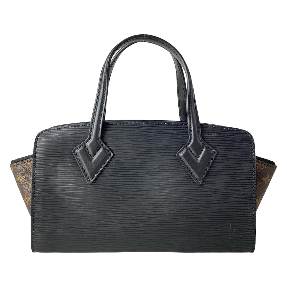 【中古】LOUIS VUITTON(ルイヴィトン) ヴァレンヌEW トートバッグ ノワール レザー、牛革
