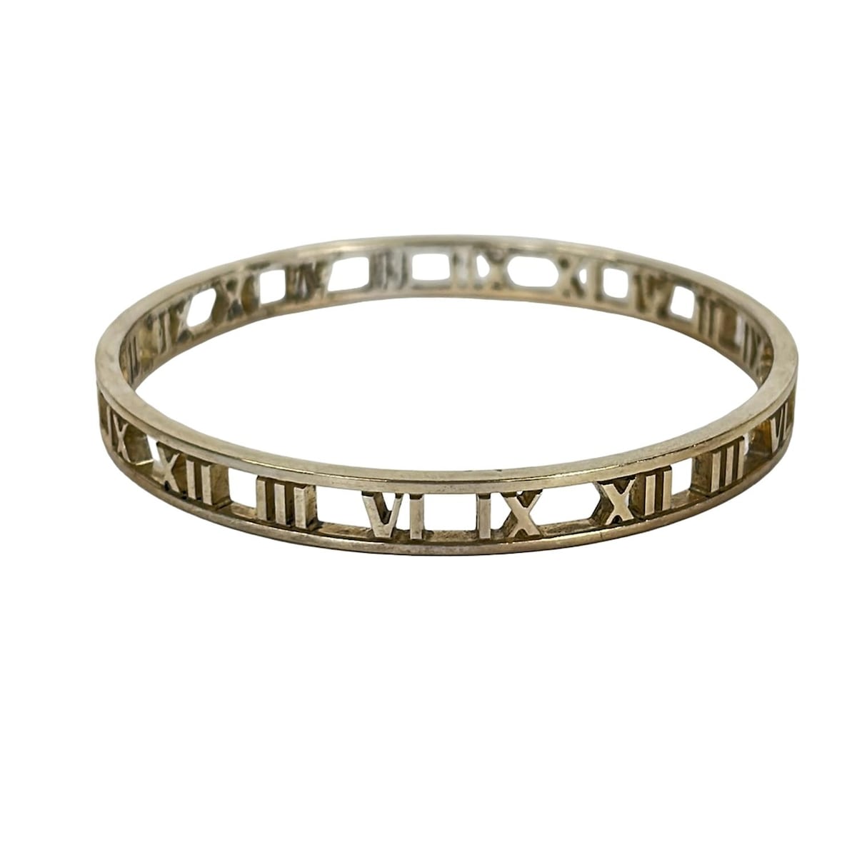 【新着】【中古】TIFFANY&Co.(ティファニー) アトラスオープン バングル シルバー