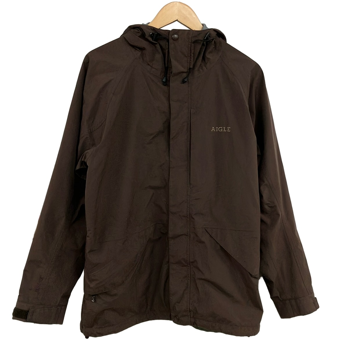 【新着】【中古】AIGLE(エーグル) ブルゾン 春・秋物 ダークブラウン