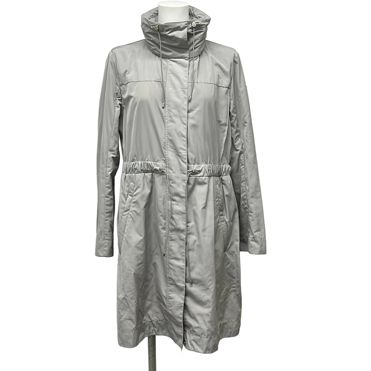 【中古】MONCLER(モンク軌跡) MALACHITE(マラカイト) 厚地の外套 長袖/春/秋 薄墨色