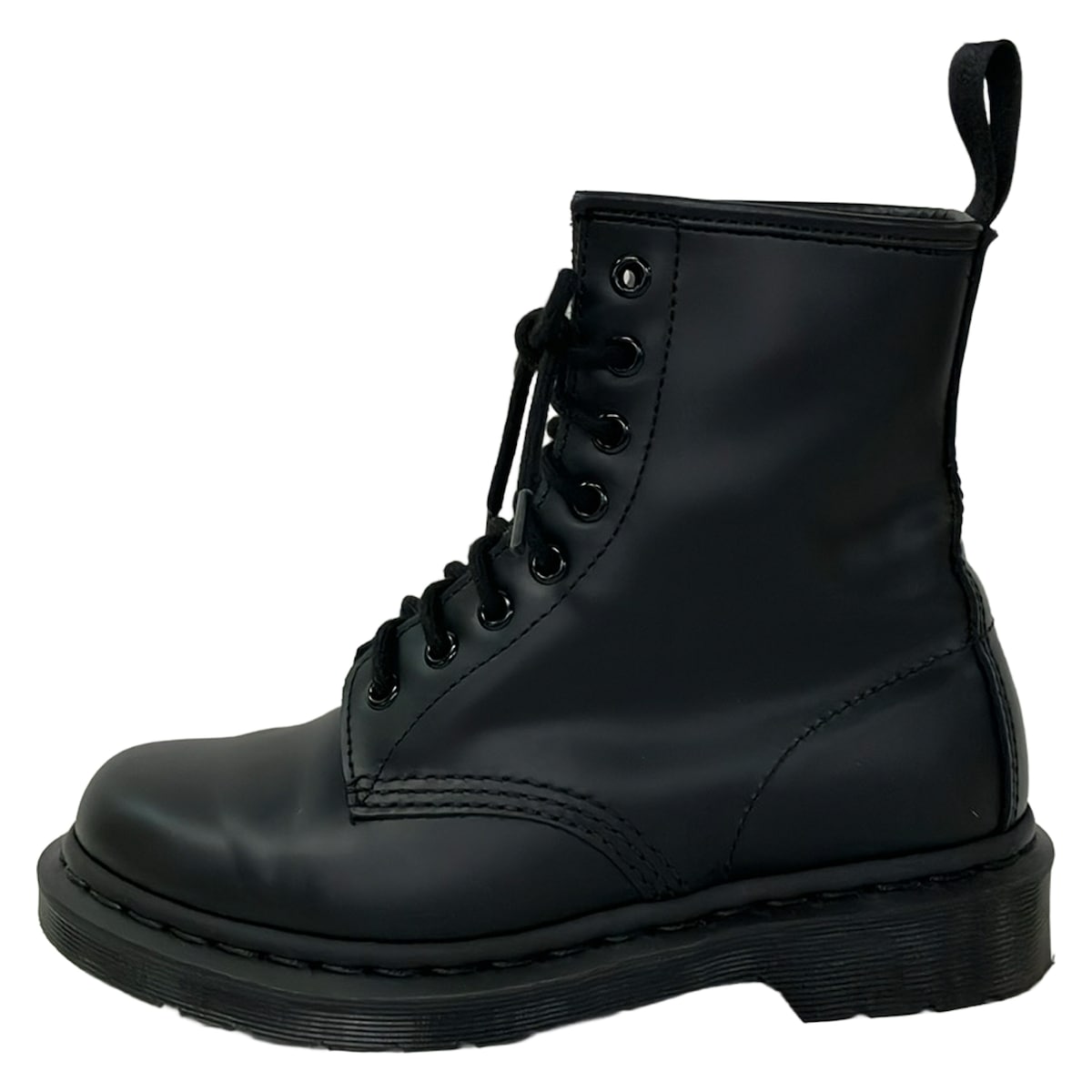 【中古】Dr.Martens(御医者さんマーチン) 1460 MONO(1460 モノ) 遊撃手ブーツ 8大広間 黒 なめし革