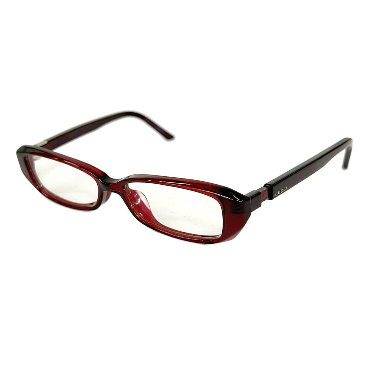 【新着】【中古】GUCCI(グッチ) 眼鏡 度入り口・入口 赤いこと