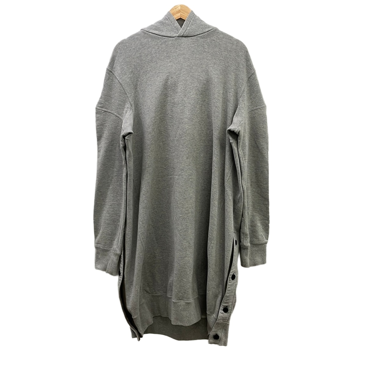 【中古】B Yohji Yamamoto(ビーヨウジヤマモト) 衣裳 長袖/ロング/パーカー 薄墨色